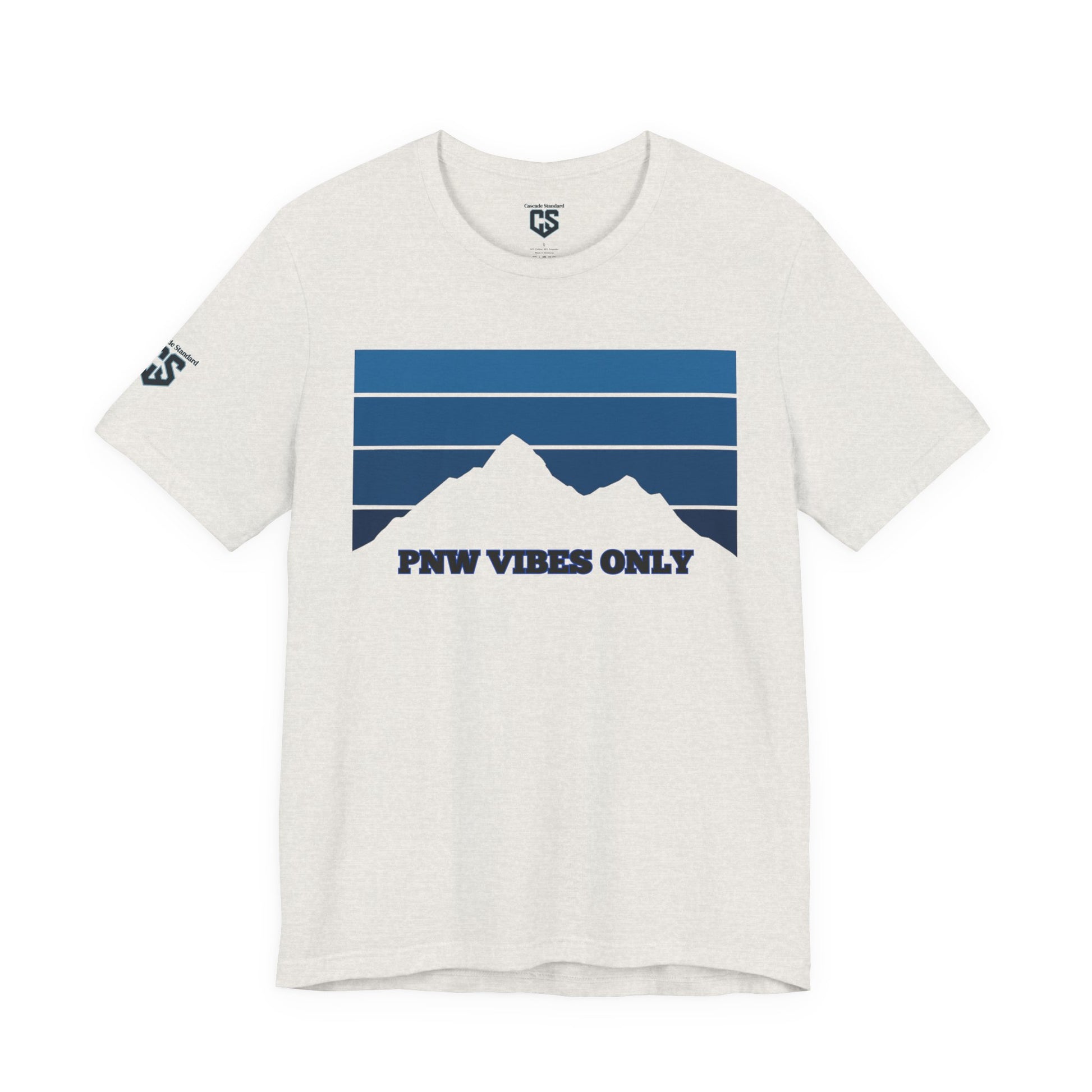 PNW Vibes Only – Classic Stripe Tee