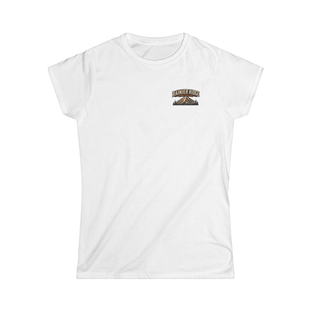 Women's Tee - Blank White Softstyle Crewneck