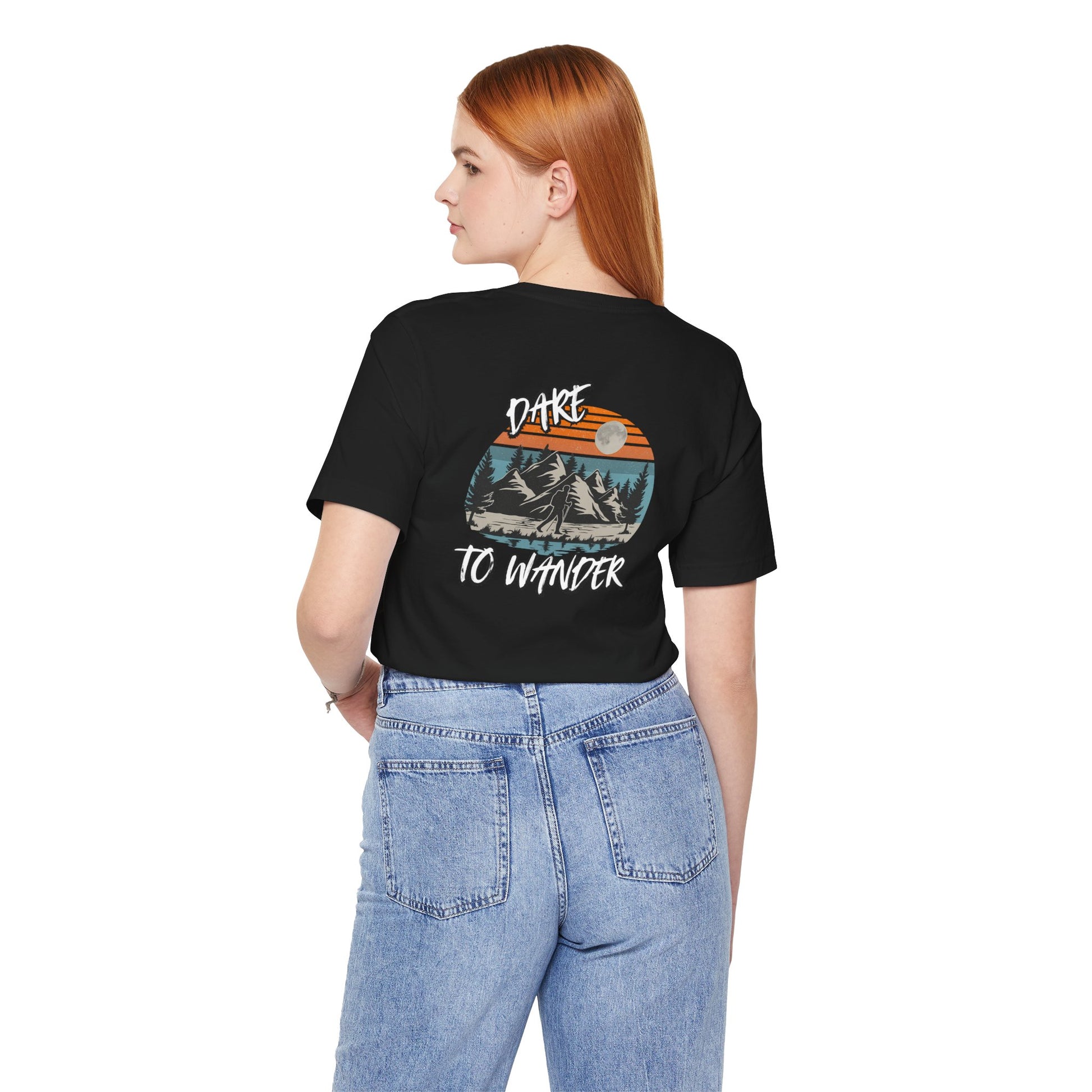 Dare to Wander – Retro Trail Sunset Tee