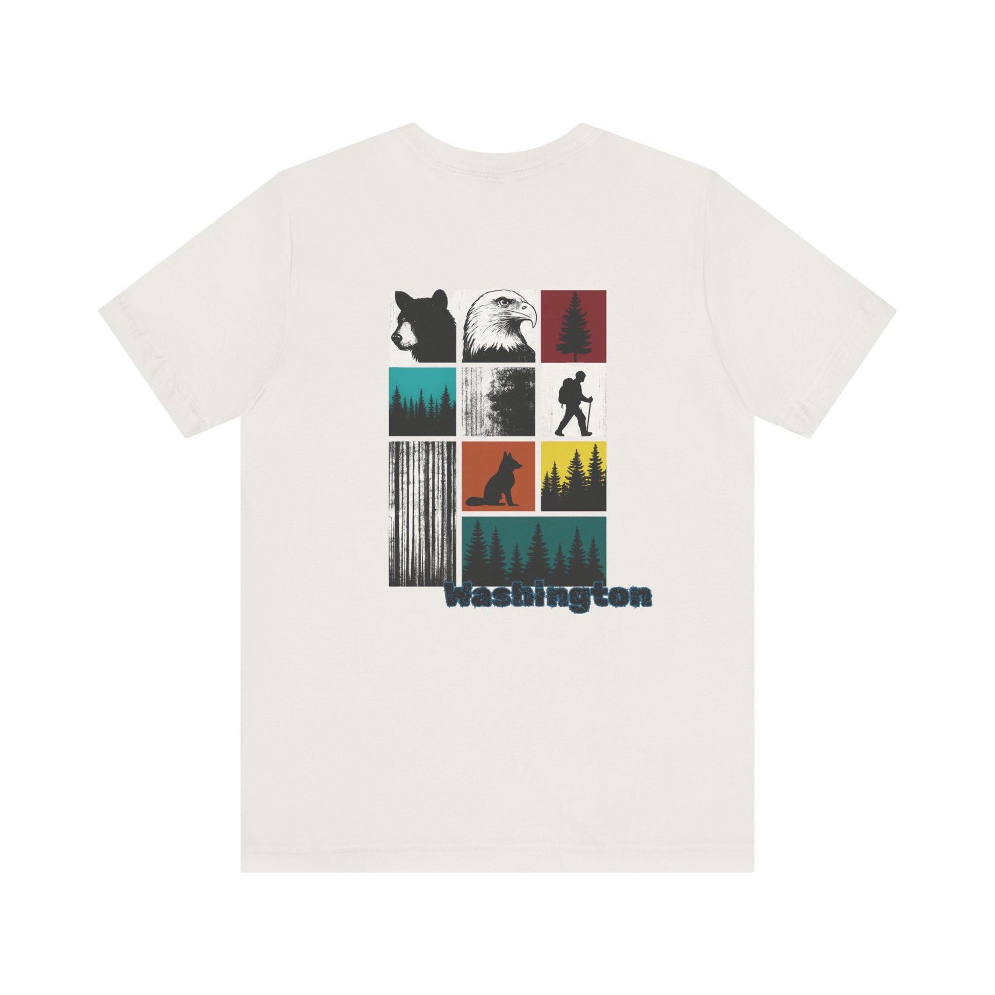 Washington Wildlife Grid Tee