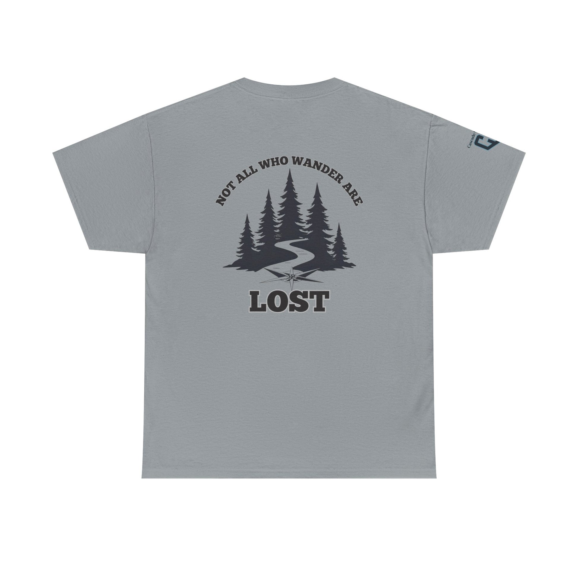 Not All Who Wander Are Lost – Forest Path Tee