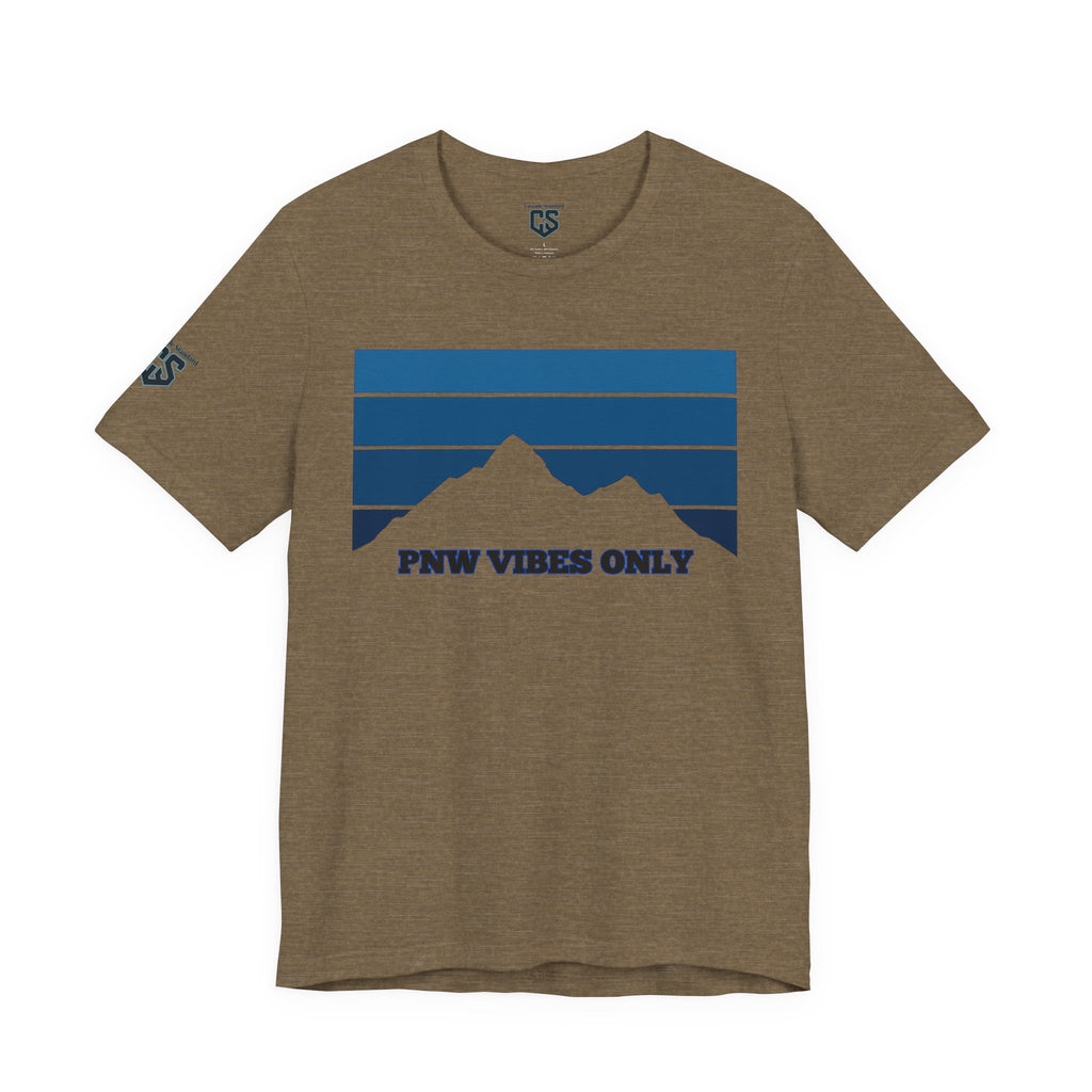 PNW Vibes Only – Classic Stripe Tee