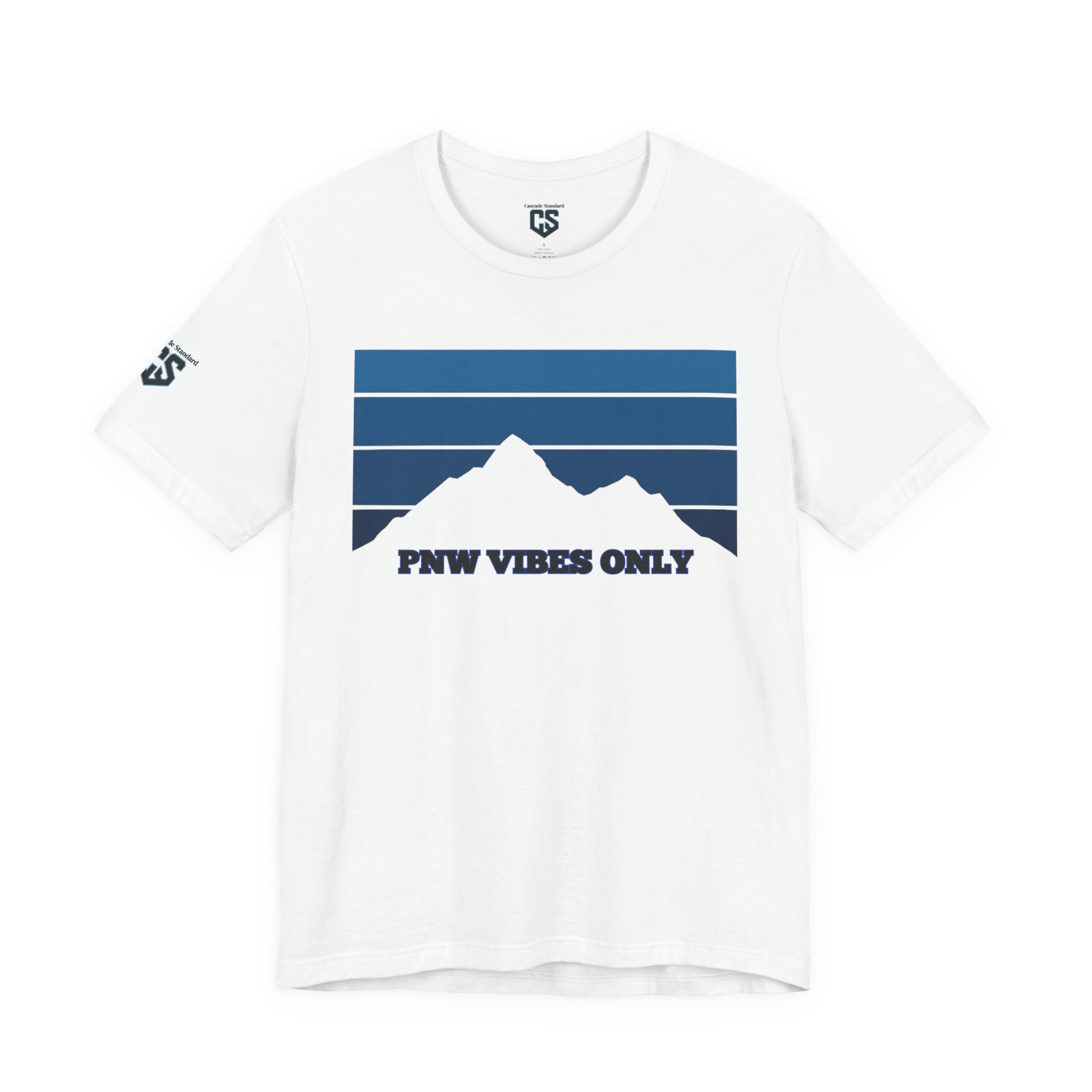 PNW Vibes Only – Classic Stripe Tee