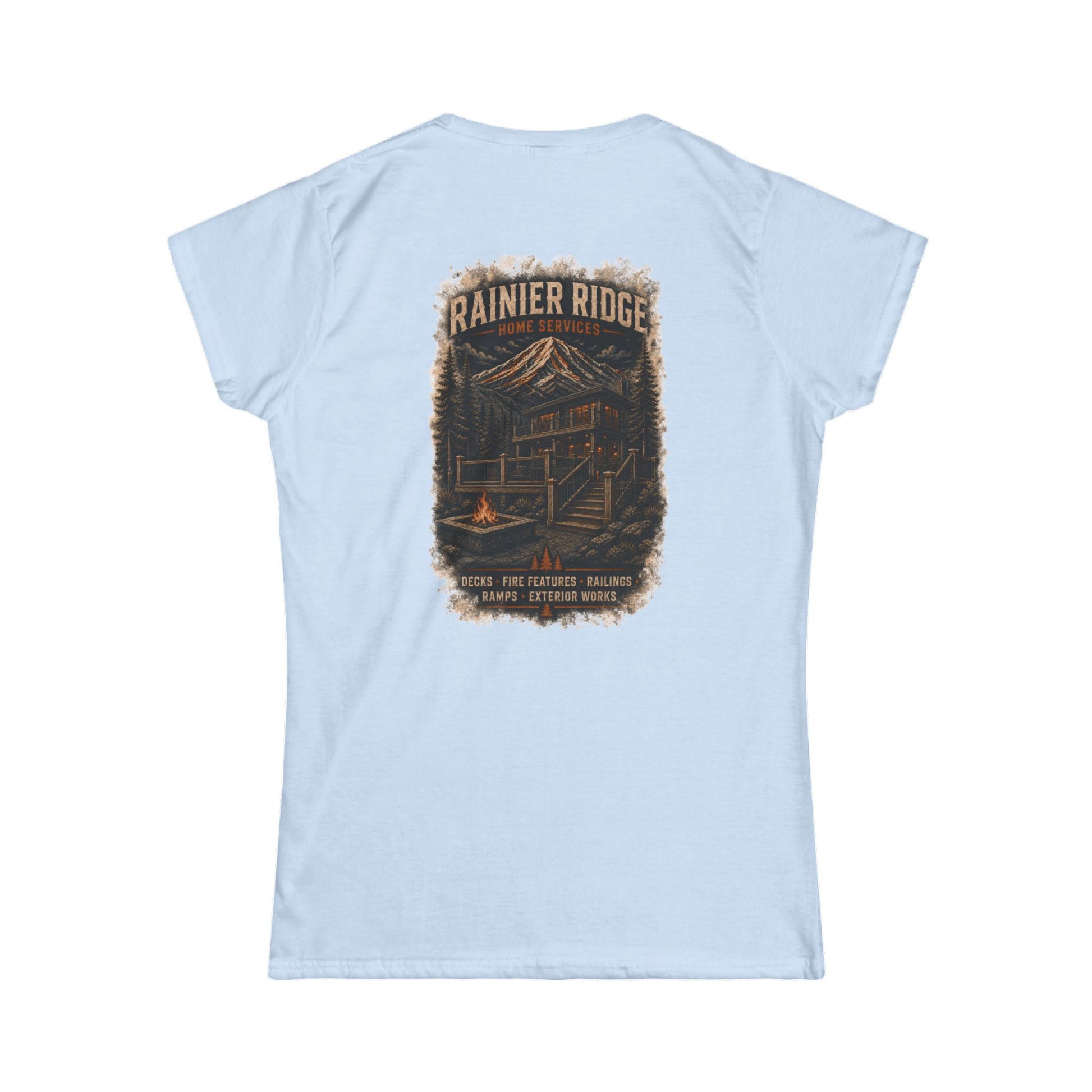 Women's Tee - Blank White Softstyle Crewneck