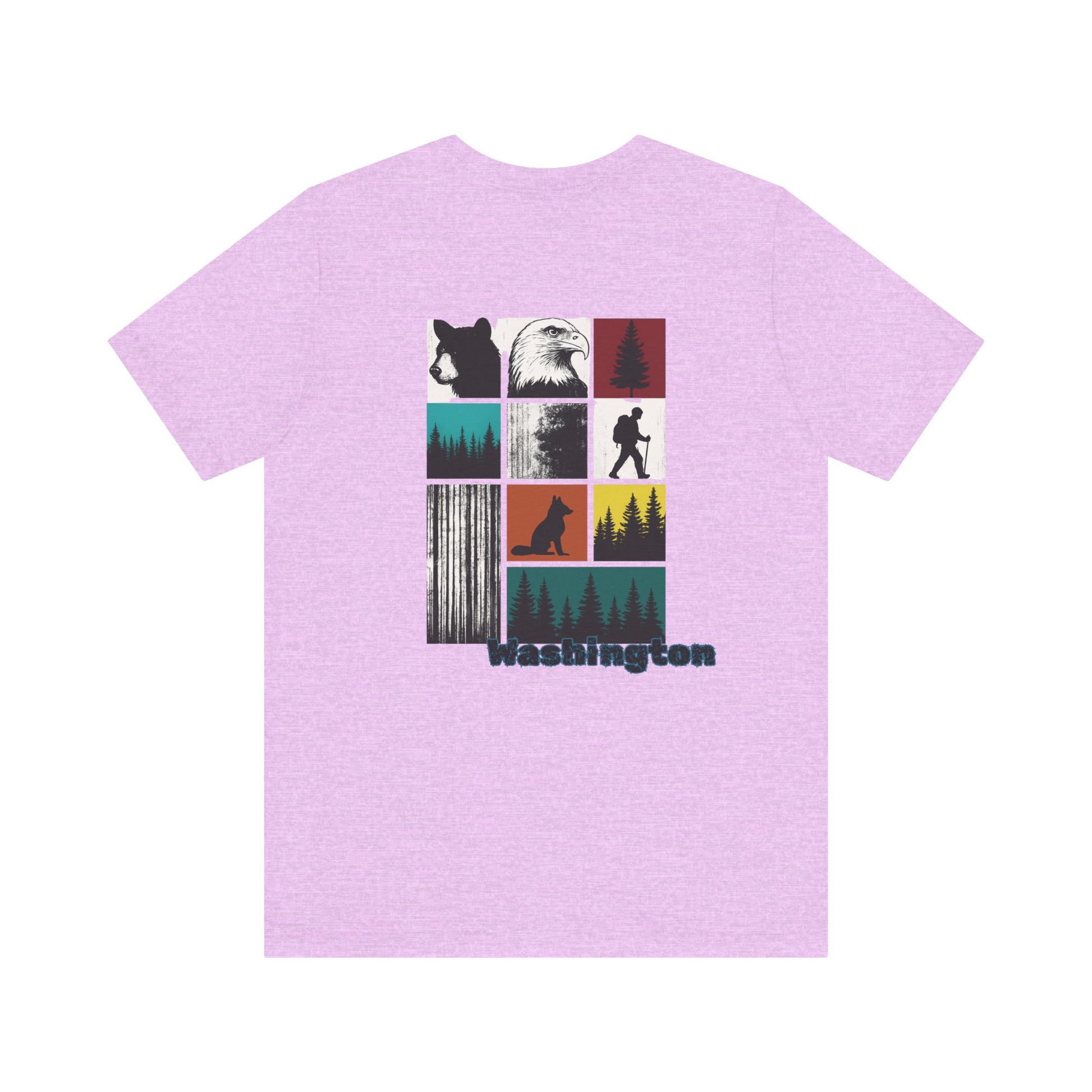 Washington Wildlife Grid Tee