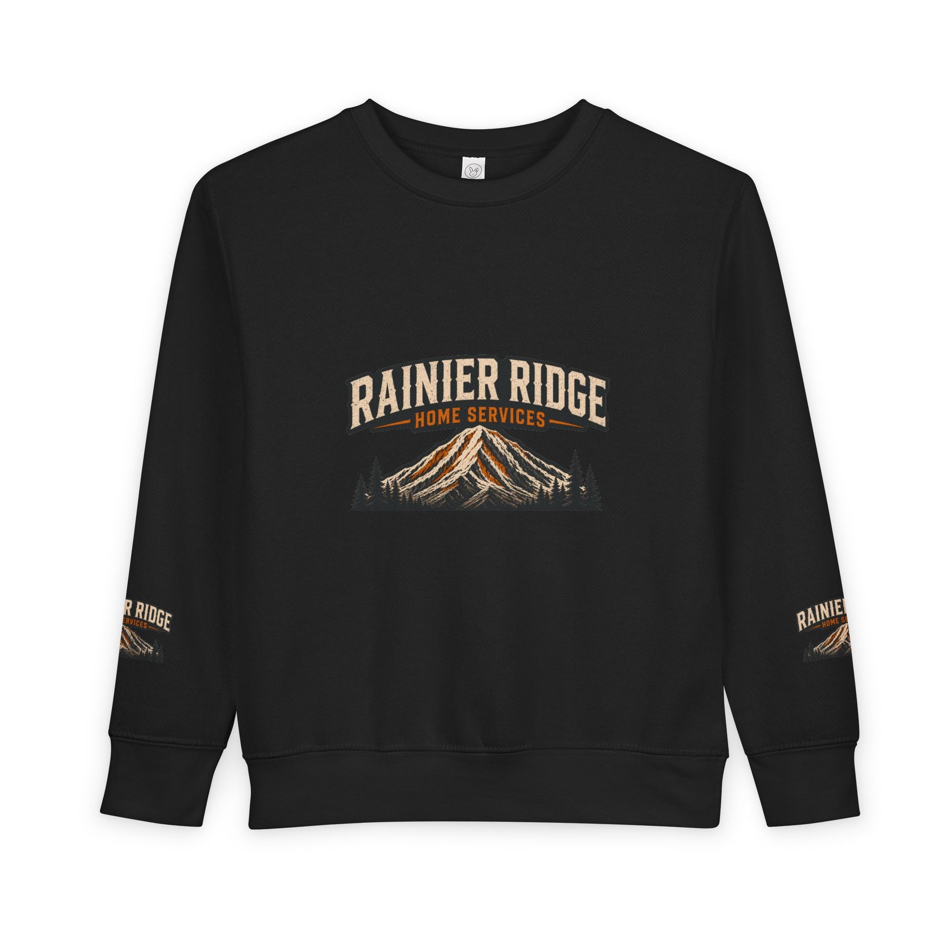 Toddler Sweatshirt - Rainier Ridge Mountain Campfire Logo Crewneck