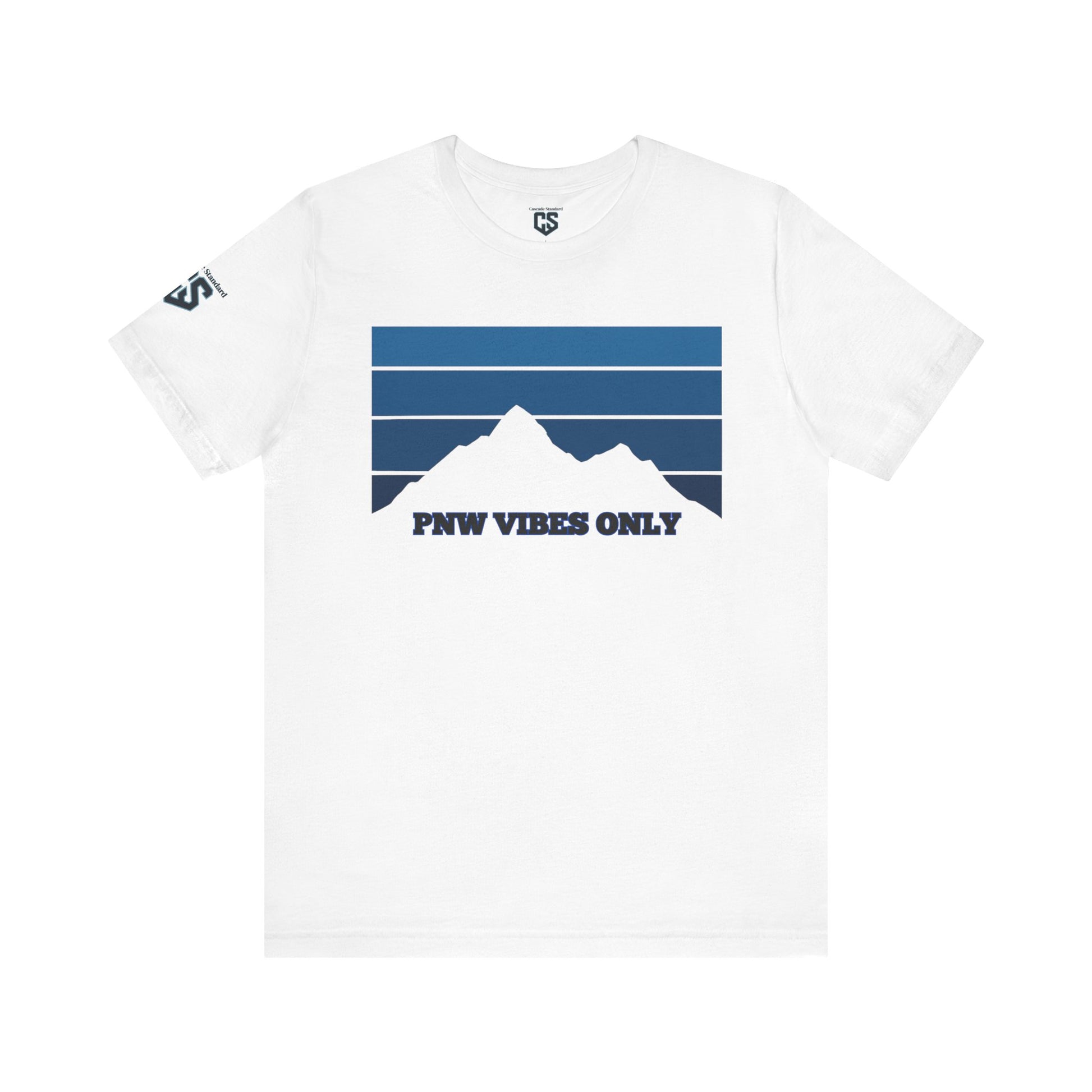 PNW Vibes Only – Classic Stripe Tee