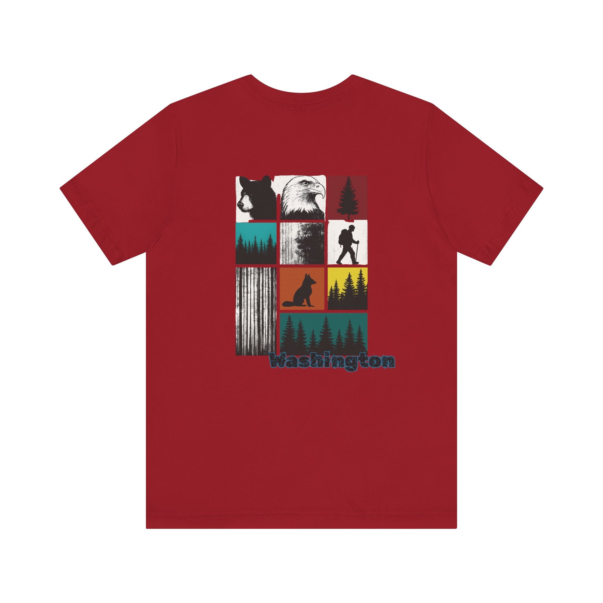 Washington Wildlife Grid Tee
