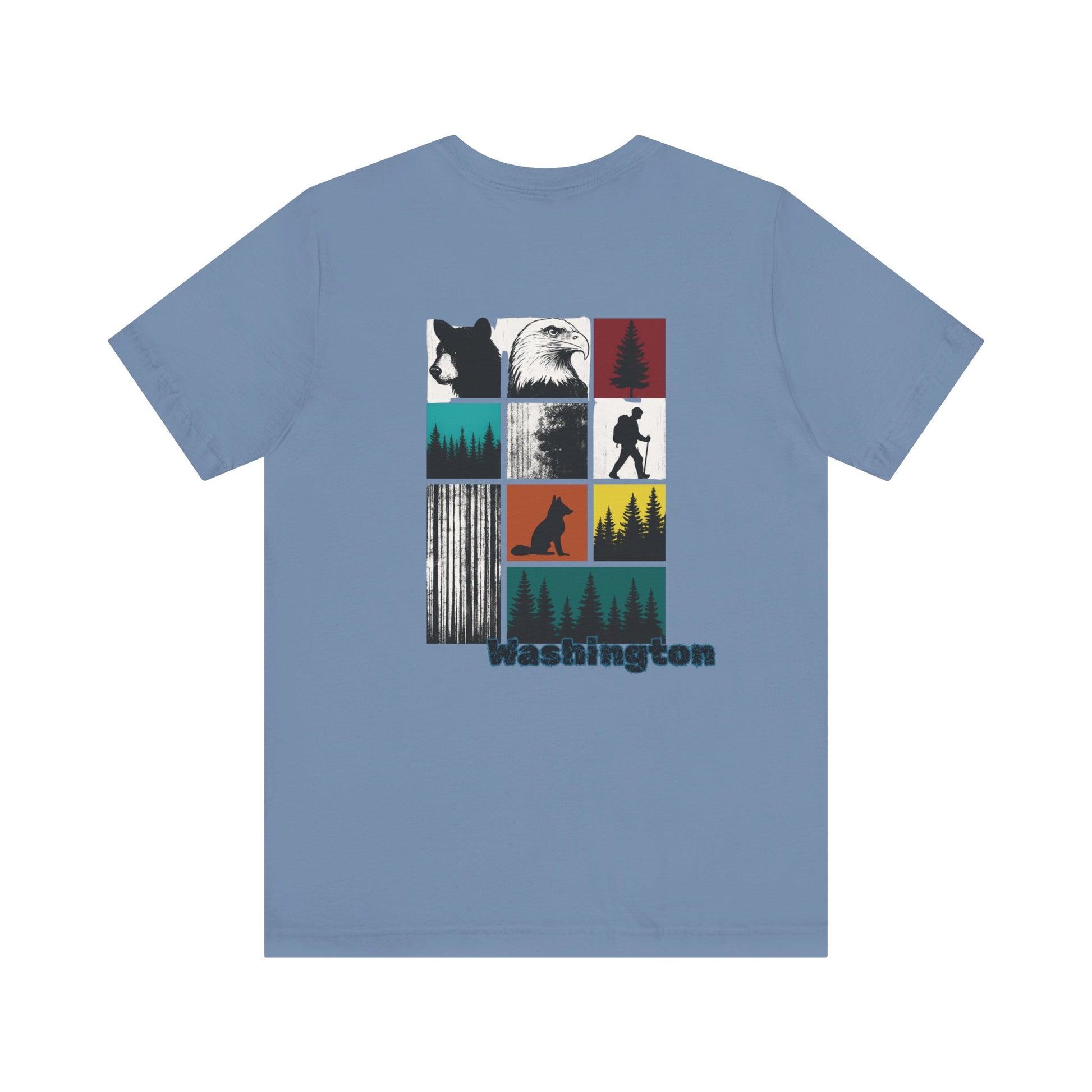 Washington Wildlife Grid Tee