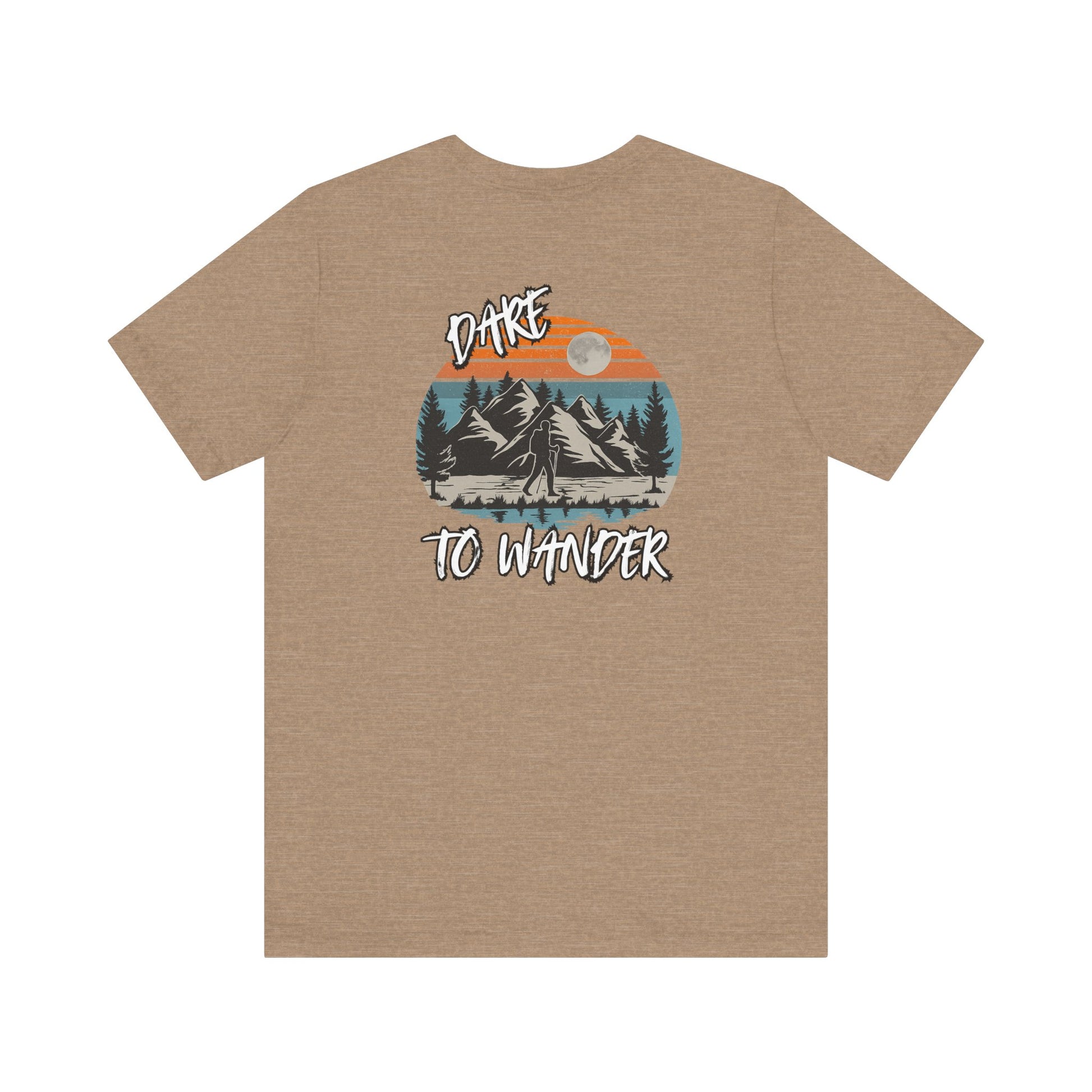 Dare to Wander – Retro Trail Sunset Tee