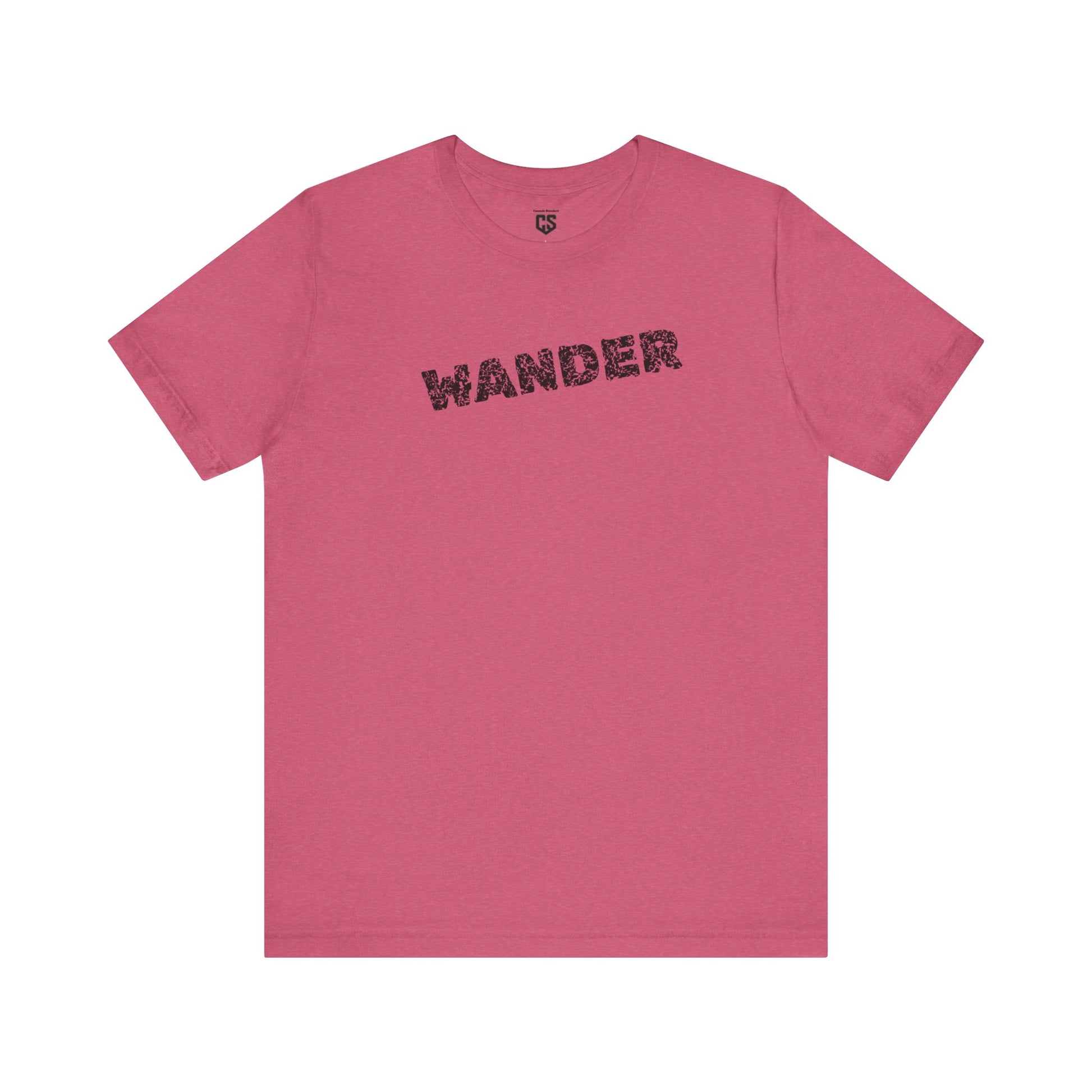 Wander Camp Tee – Distressed Campfire Scene