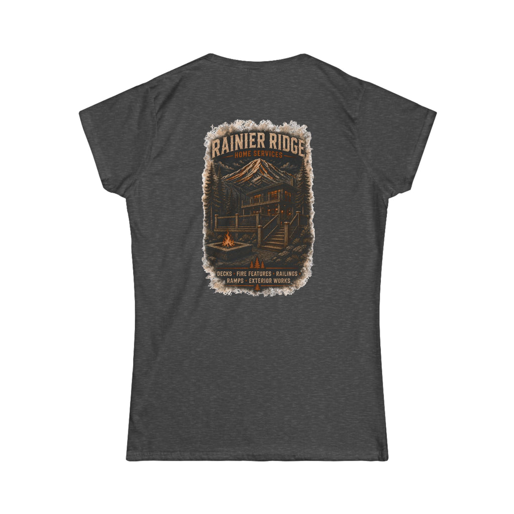 Women's Tee - Blank White Softstyle Crewneck