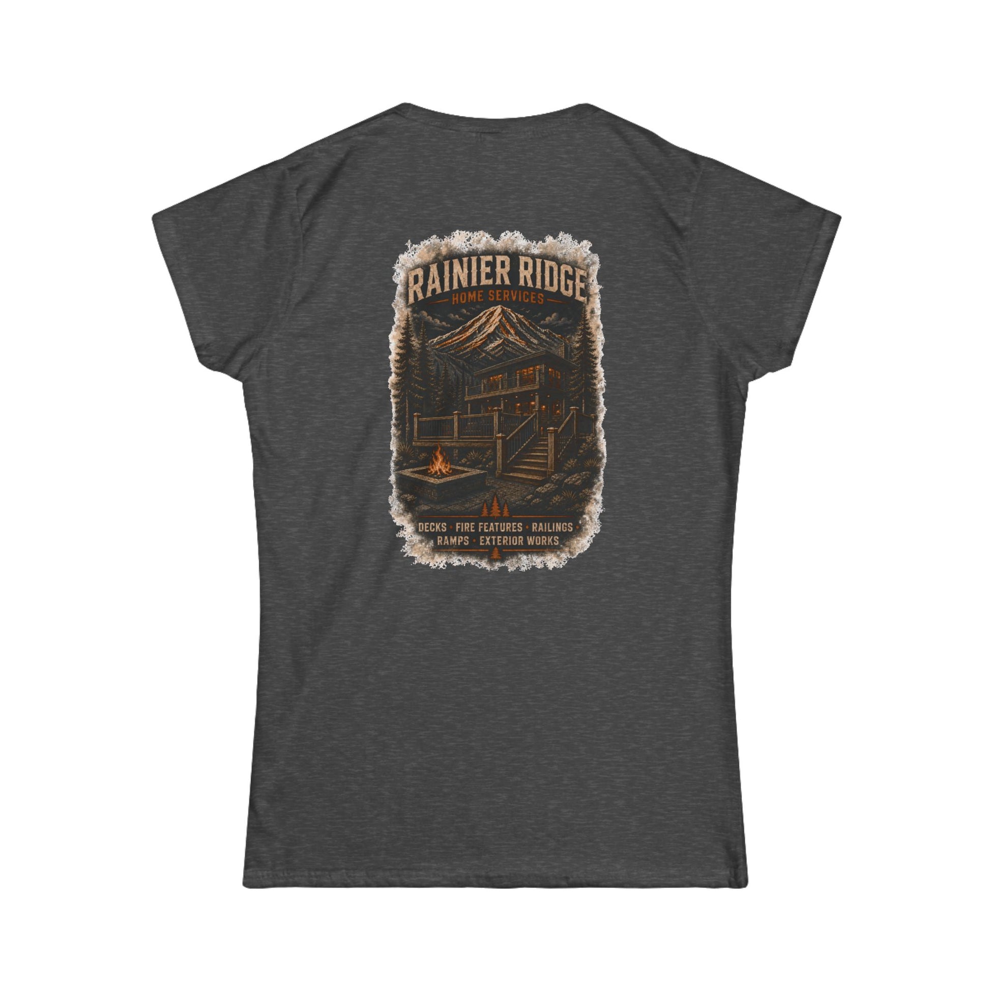 Women's Tee - Blank White Softstyle Crewneck
