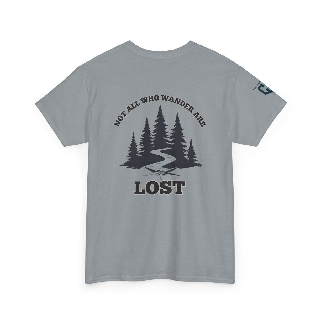 Not All Who Wander Are Lost – Forest Path Tee