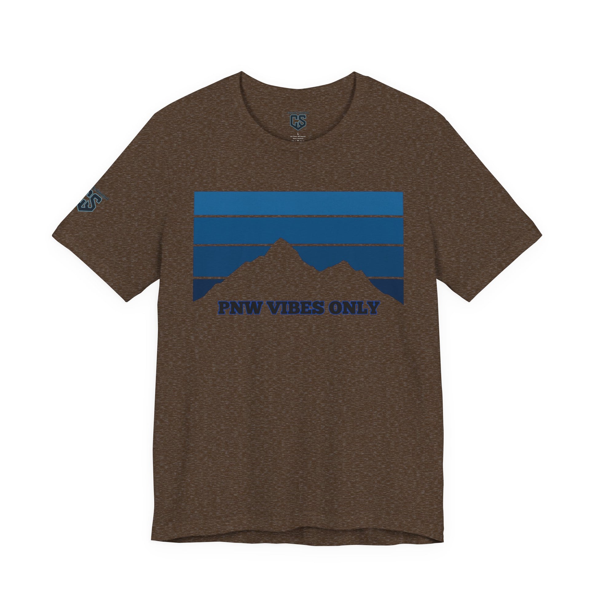 PNW Vibes Only – Classic Stripe Tee
