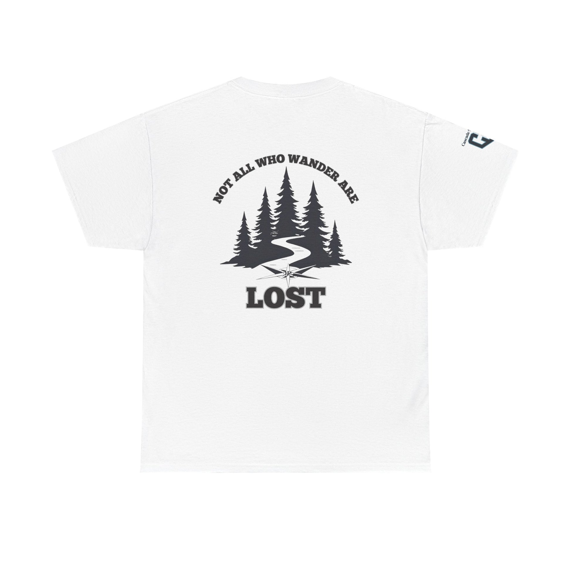 Not All Who Wander Are Lost – Forest Path Tee