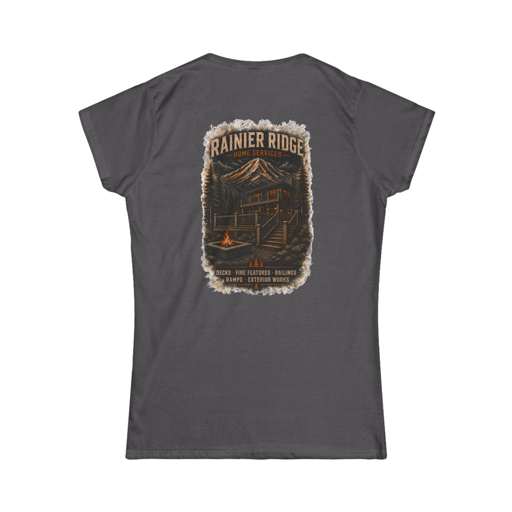 Women's Tee - Blank White Softstyle Crewneck