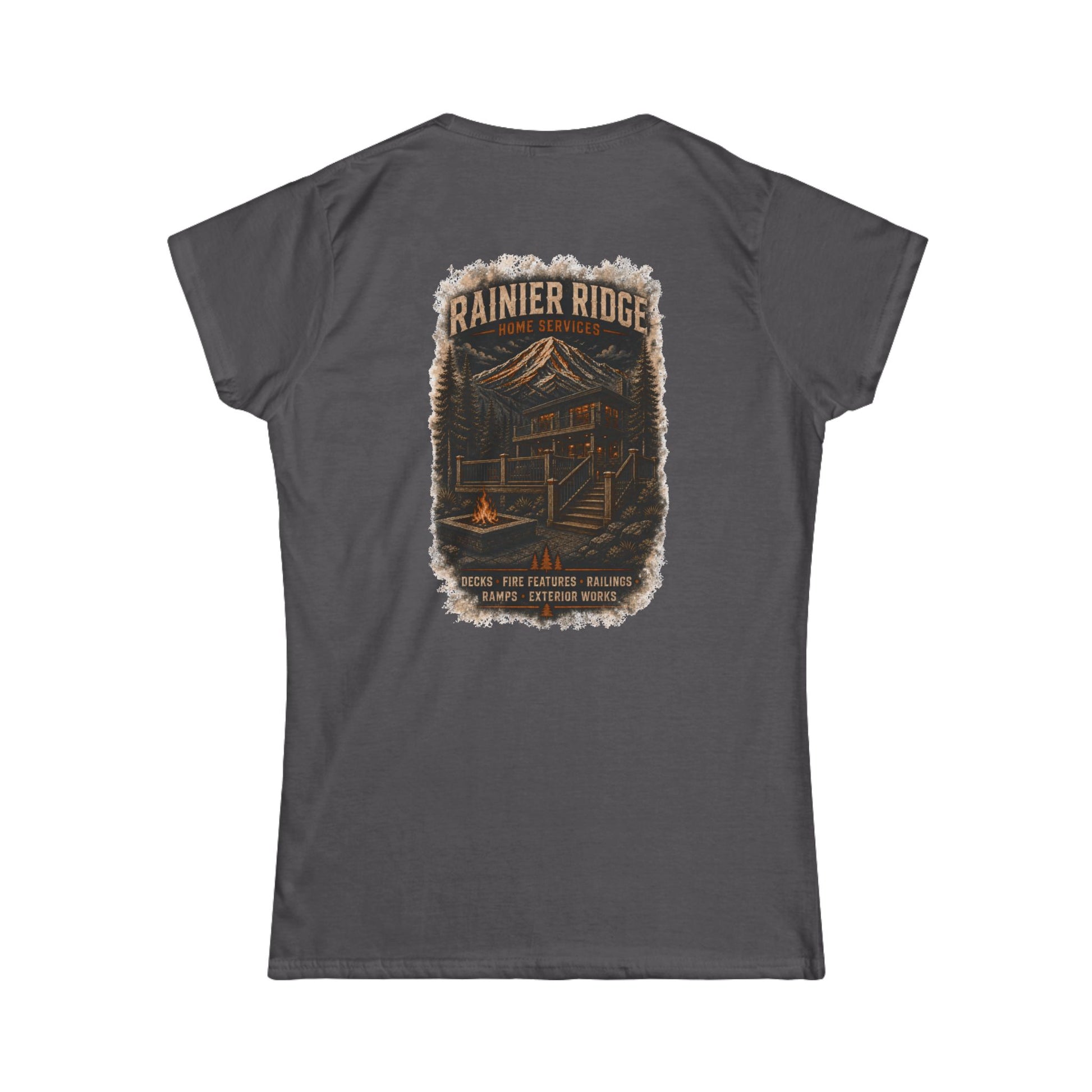 Women's Tee - Blank White Softstyle Crewneck