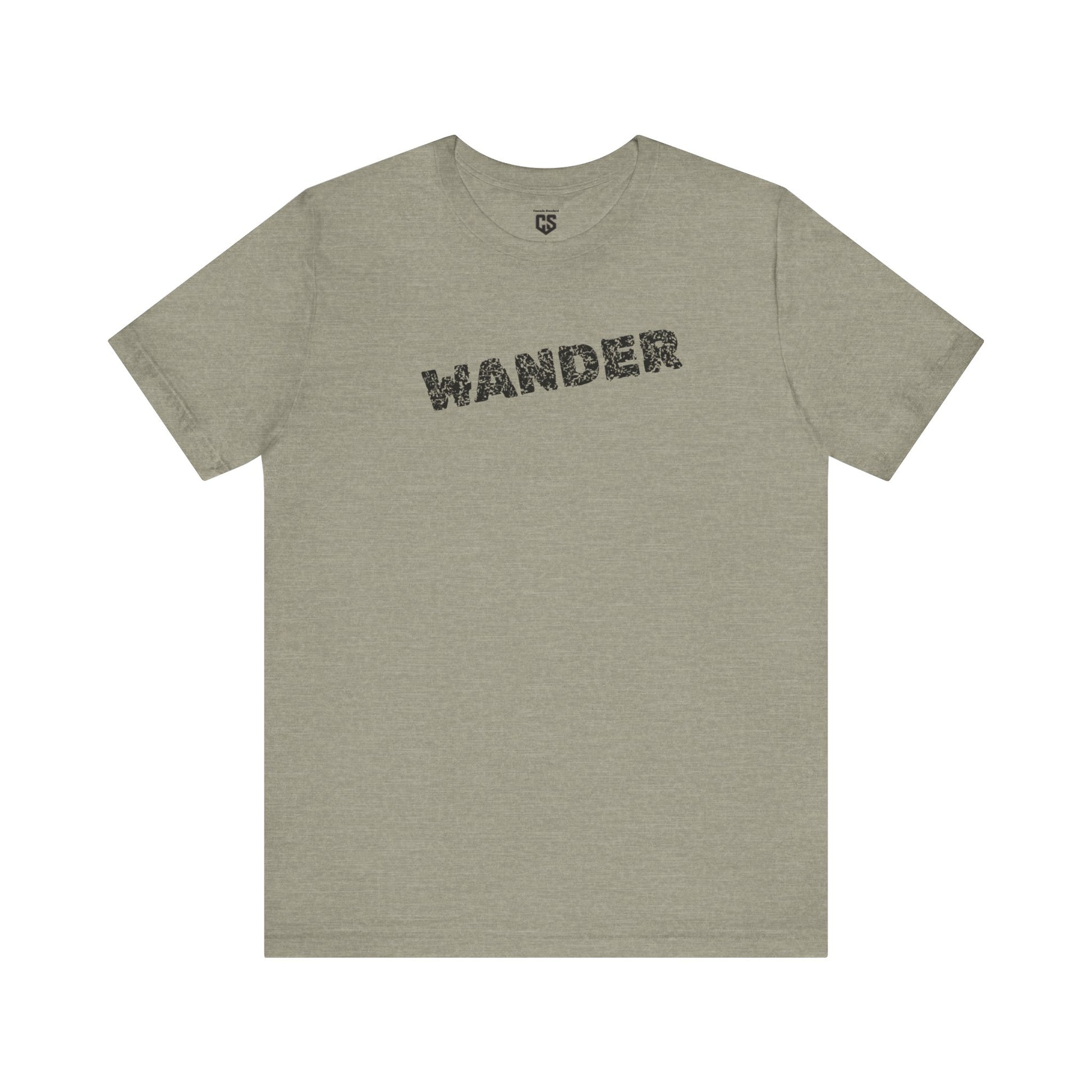 Wander Camp Tee – Distressed Campfire Scene