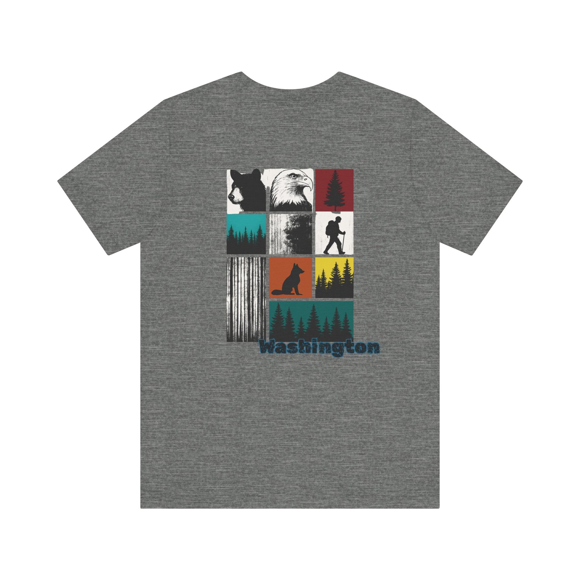 Washington Wildlife Grid Tee