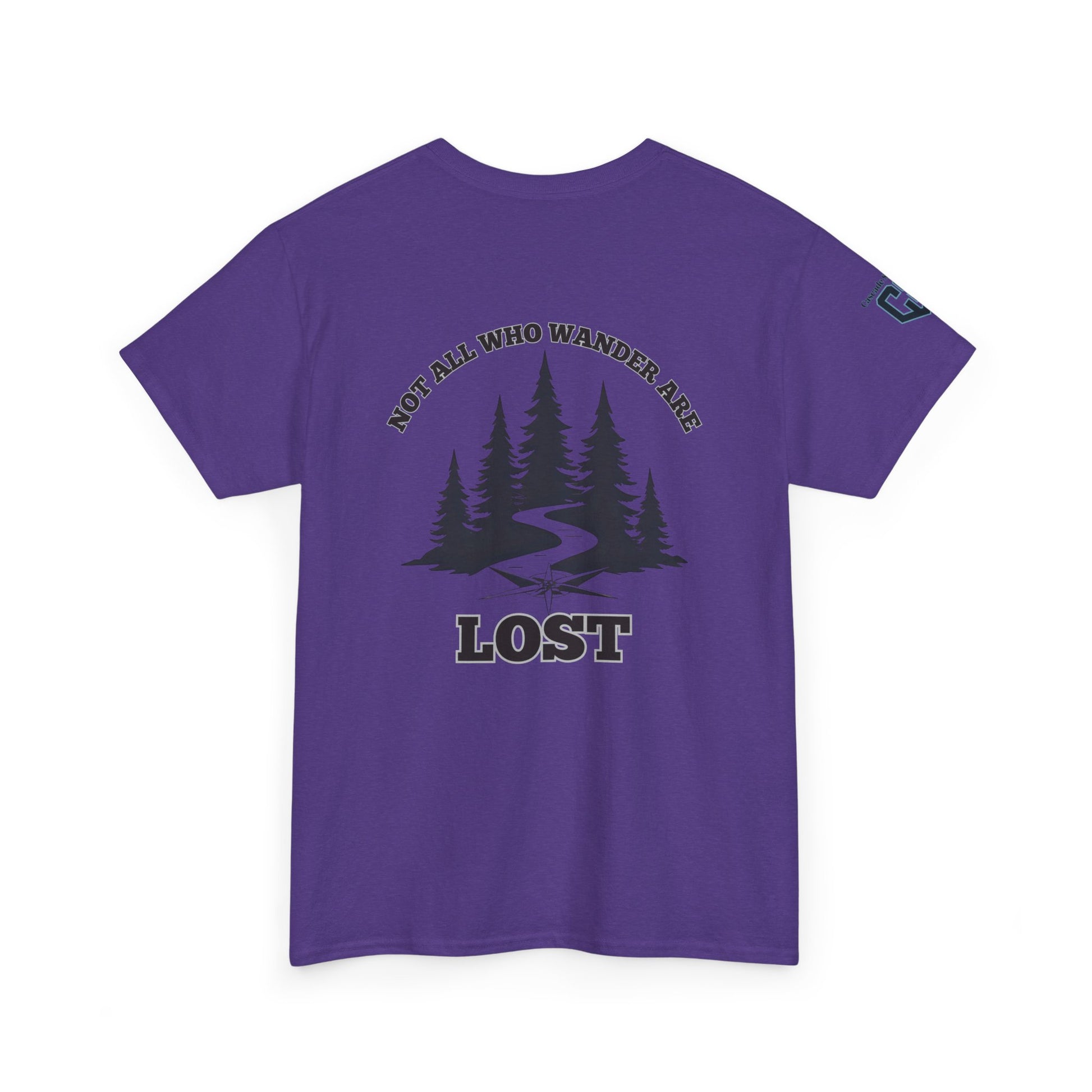 Not All Who Wander Are Lost – Forest Path Tee