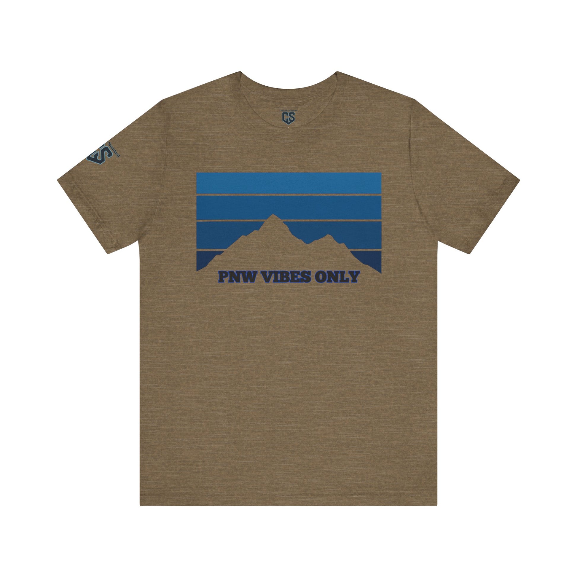 PNW Vibes Only – Classic Stripe Tee