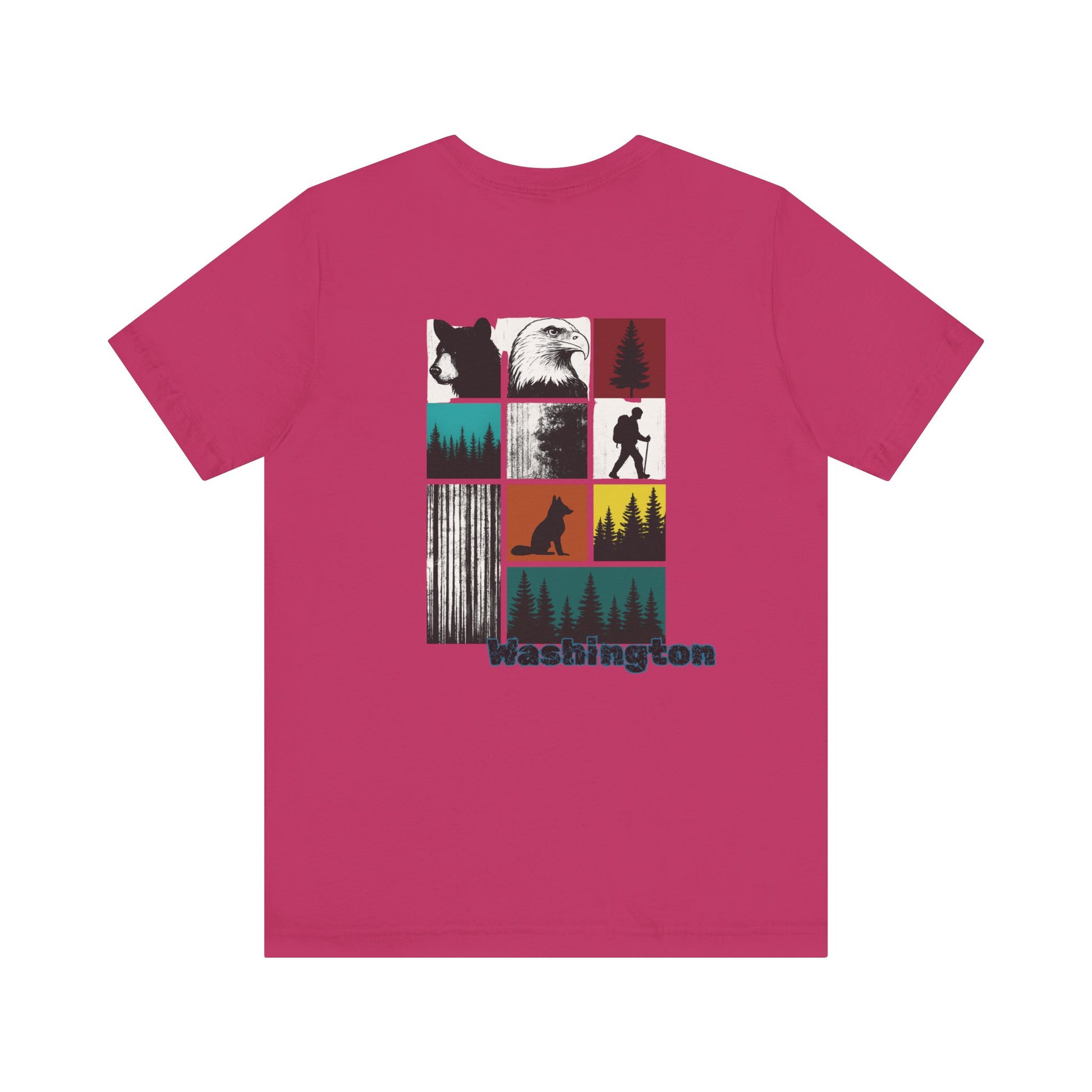 Washington Wildlife Grid Tee