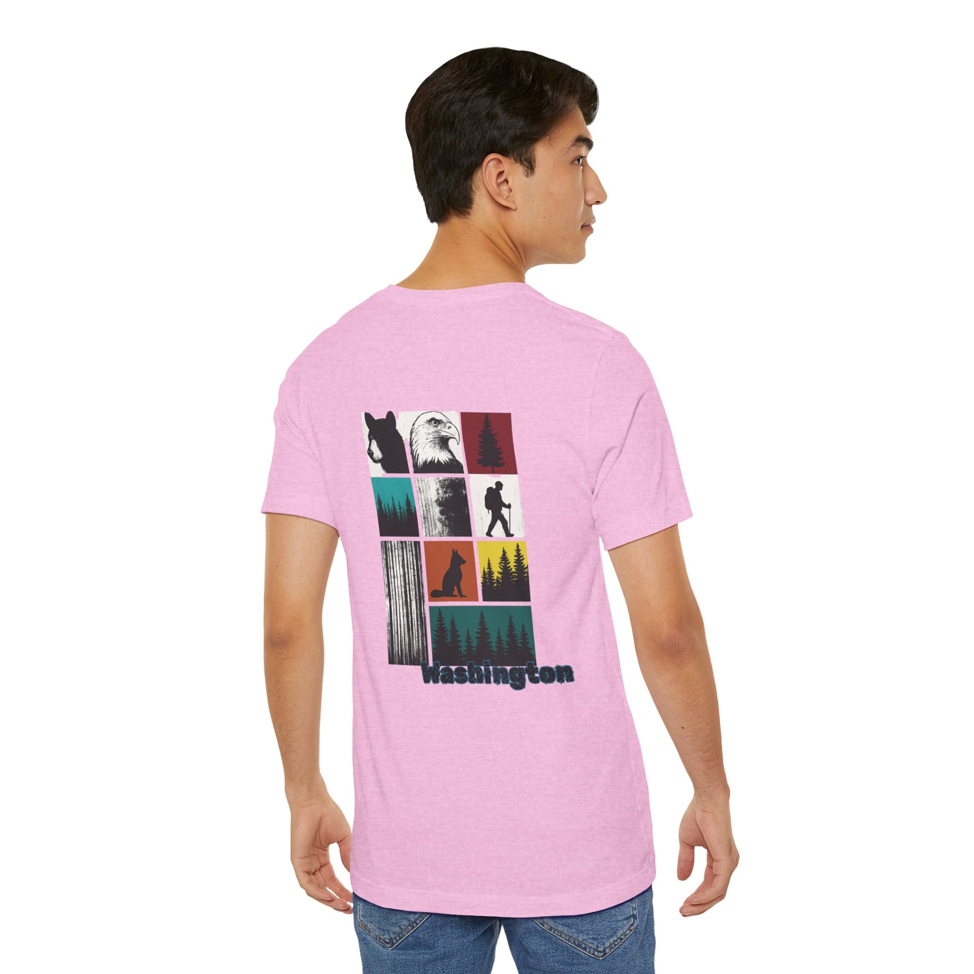 Washington Wildlife Grid Tee