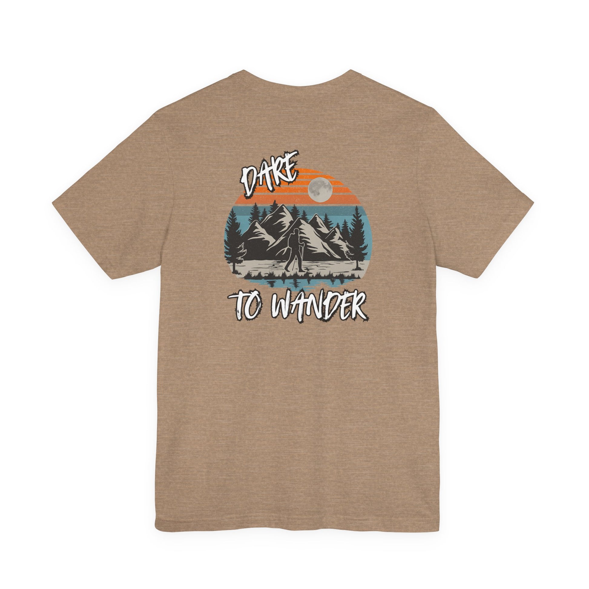 Dare to Wander – Retro Trail Sunset Tee