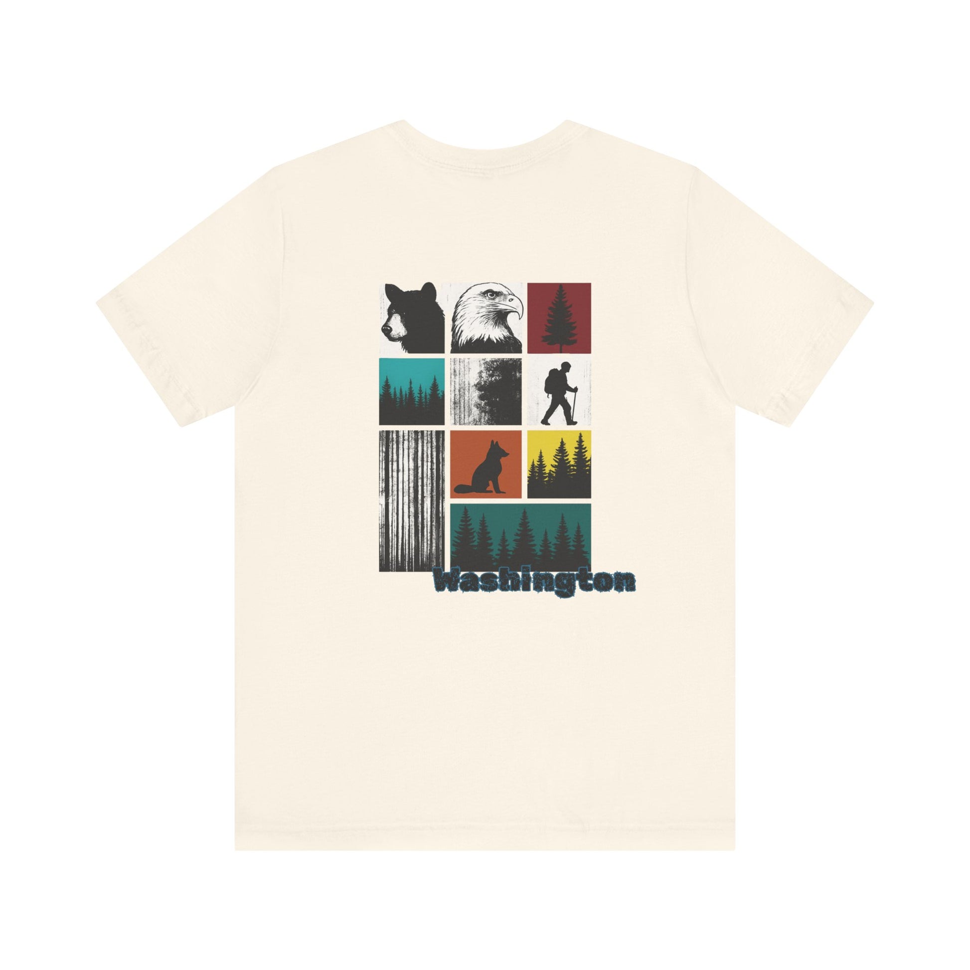 Washington Wildlife Grid Tee