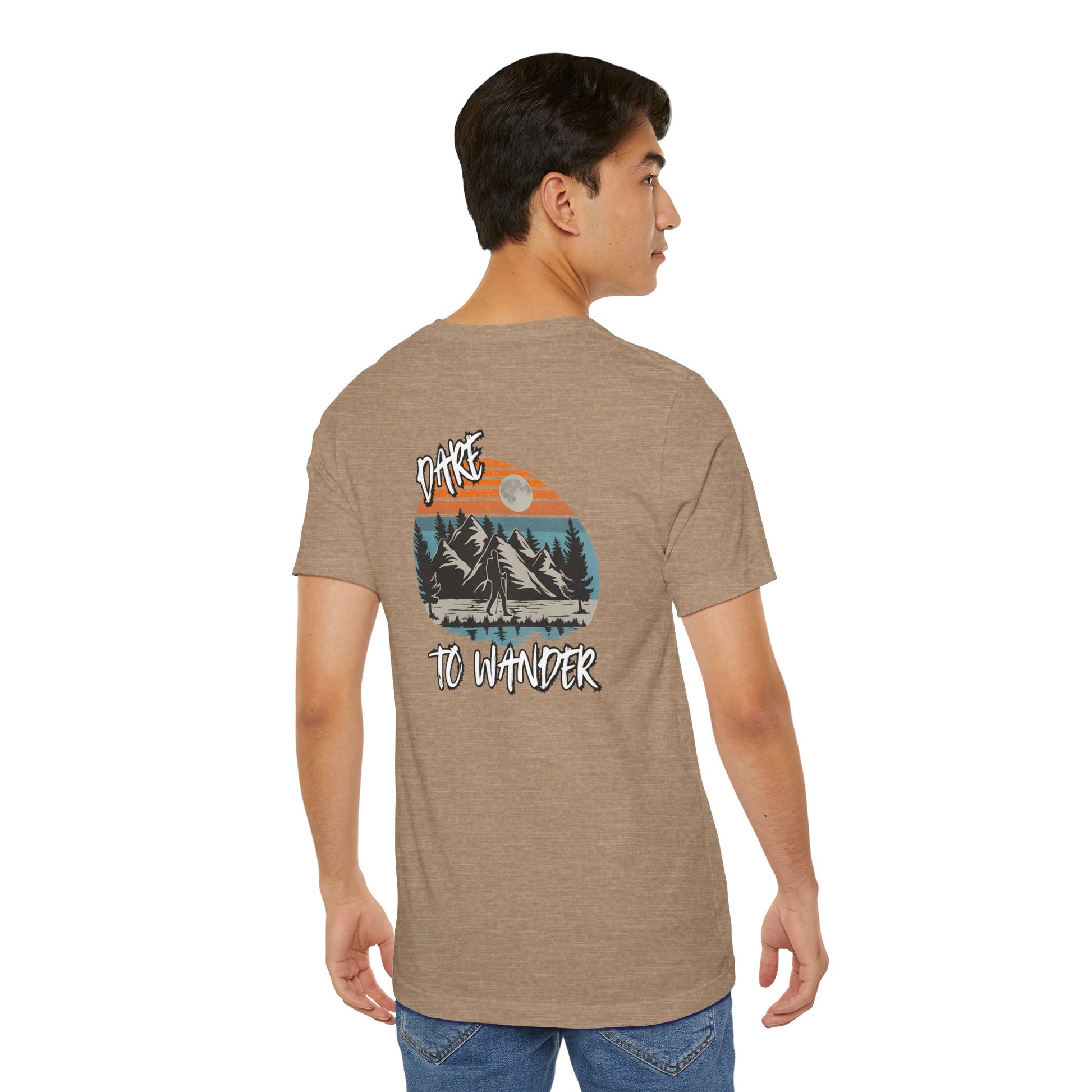 Dare to Wander – Retro Trail Sunset Tee