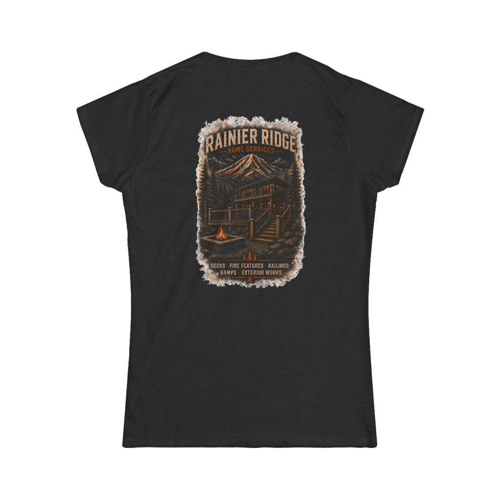 Women's Tee - Blank White Softstyle Crewneck