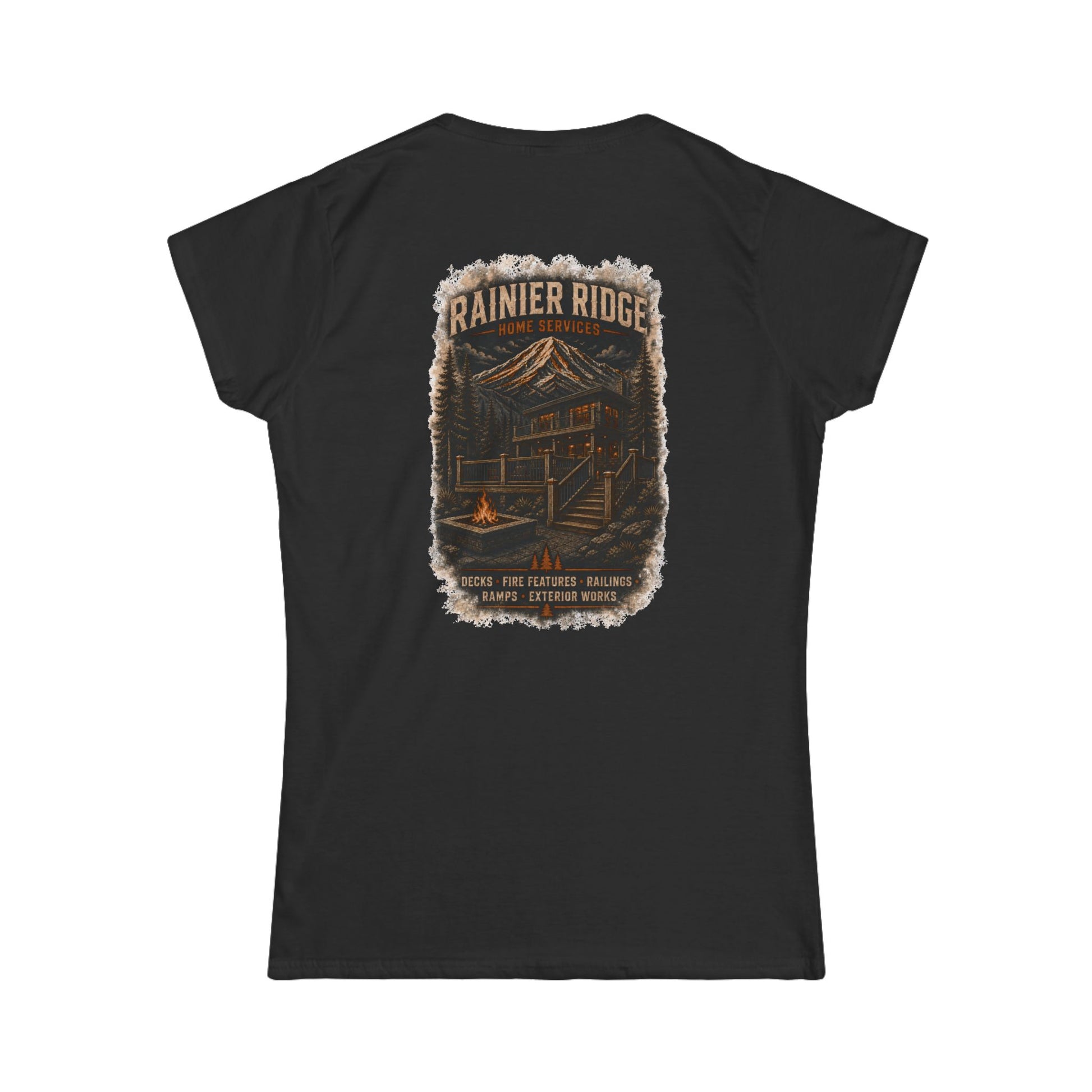 Women's Tee - Blank White Softstyle Crewneck