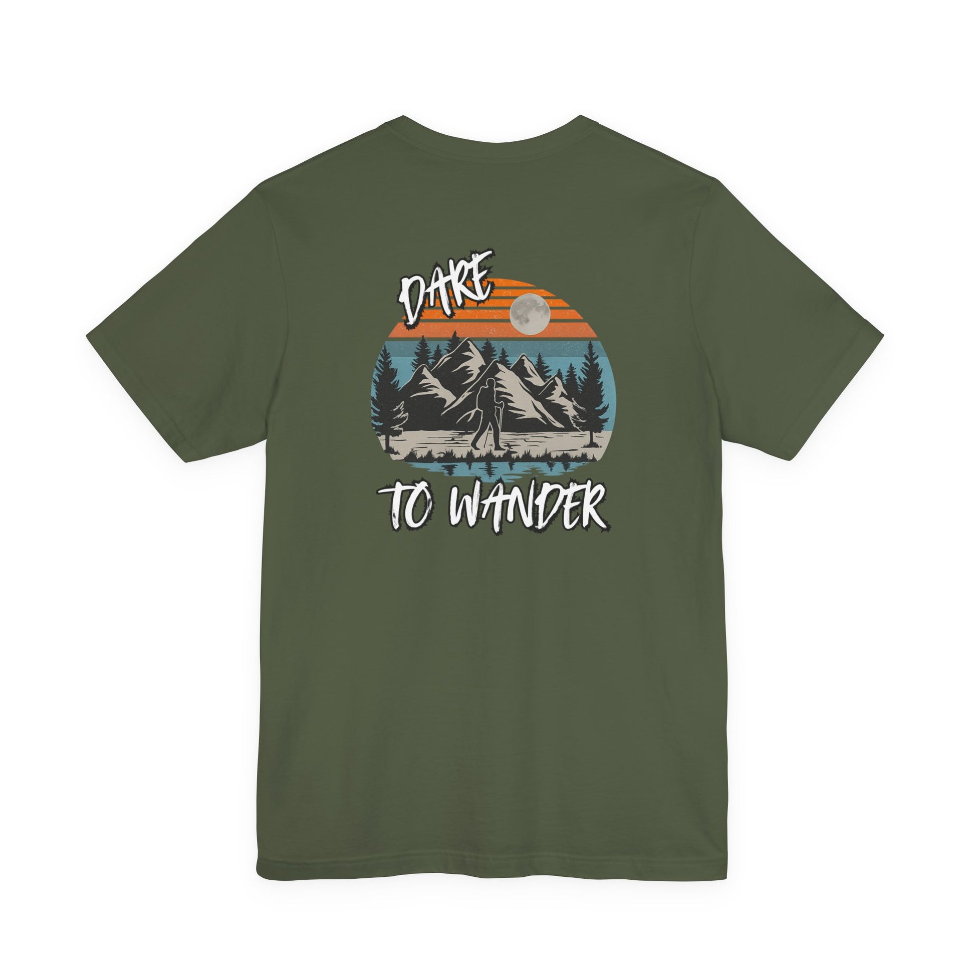 Dare to Wander – Retro Trail Sunset Tee