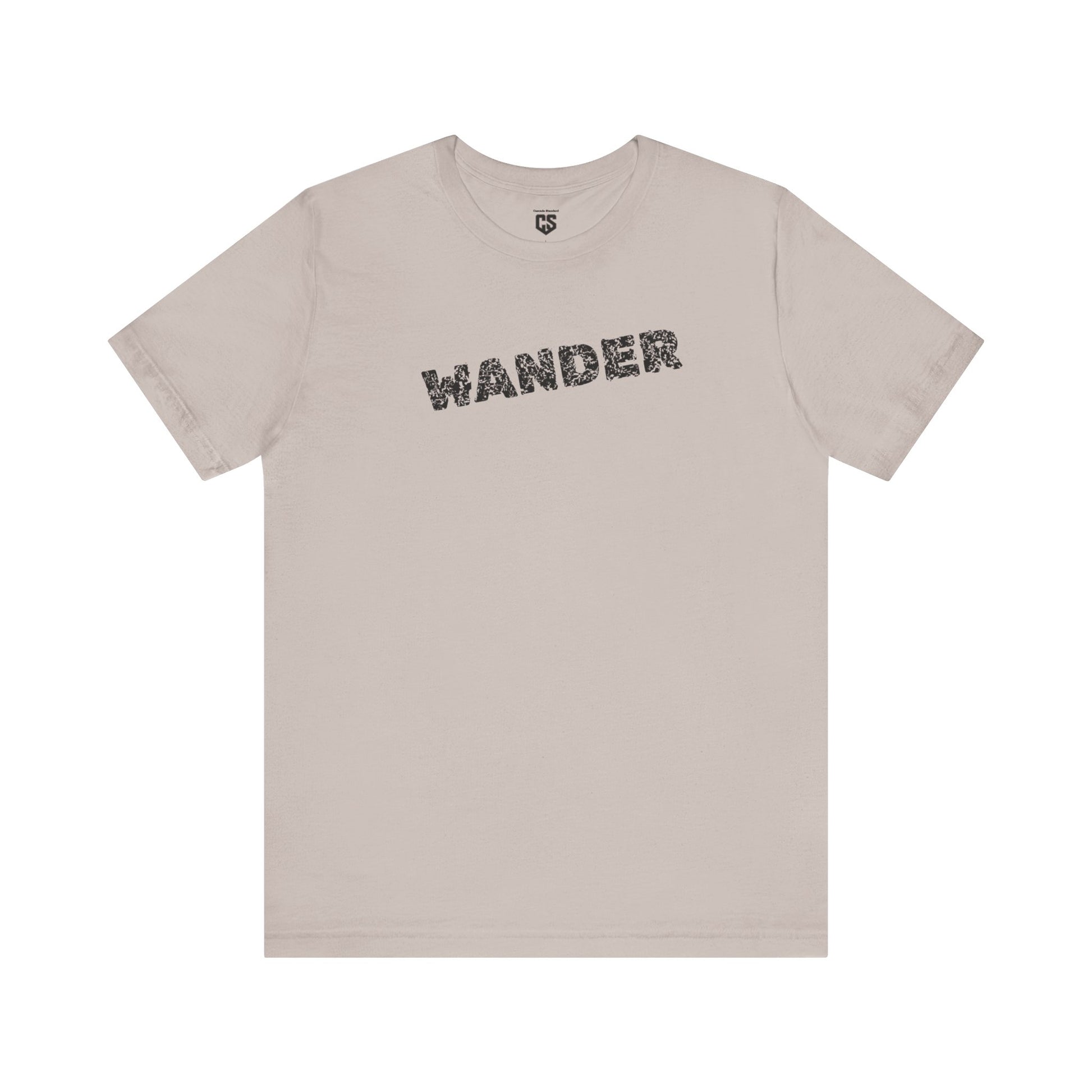 Wander Camp Tee – Distressed Campfire Scene