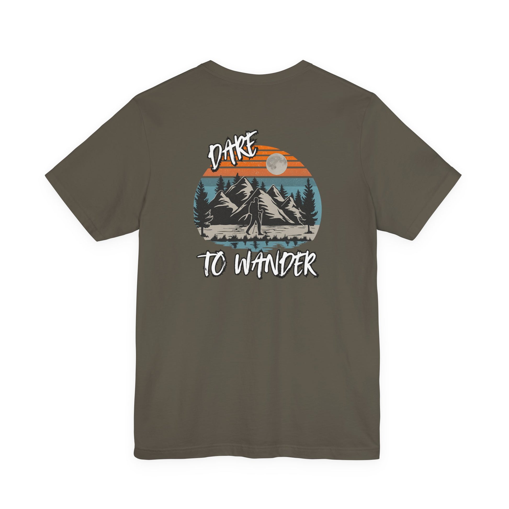 Dare to Wander – Retro Trail Sunset Tee