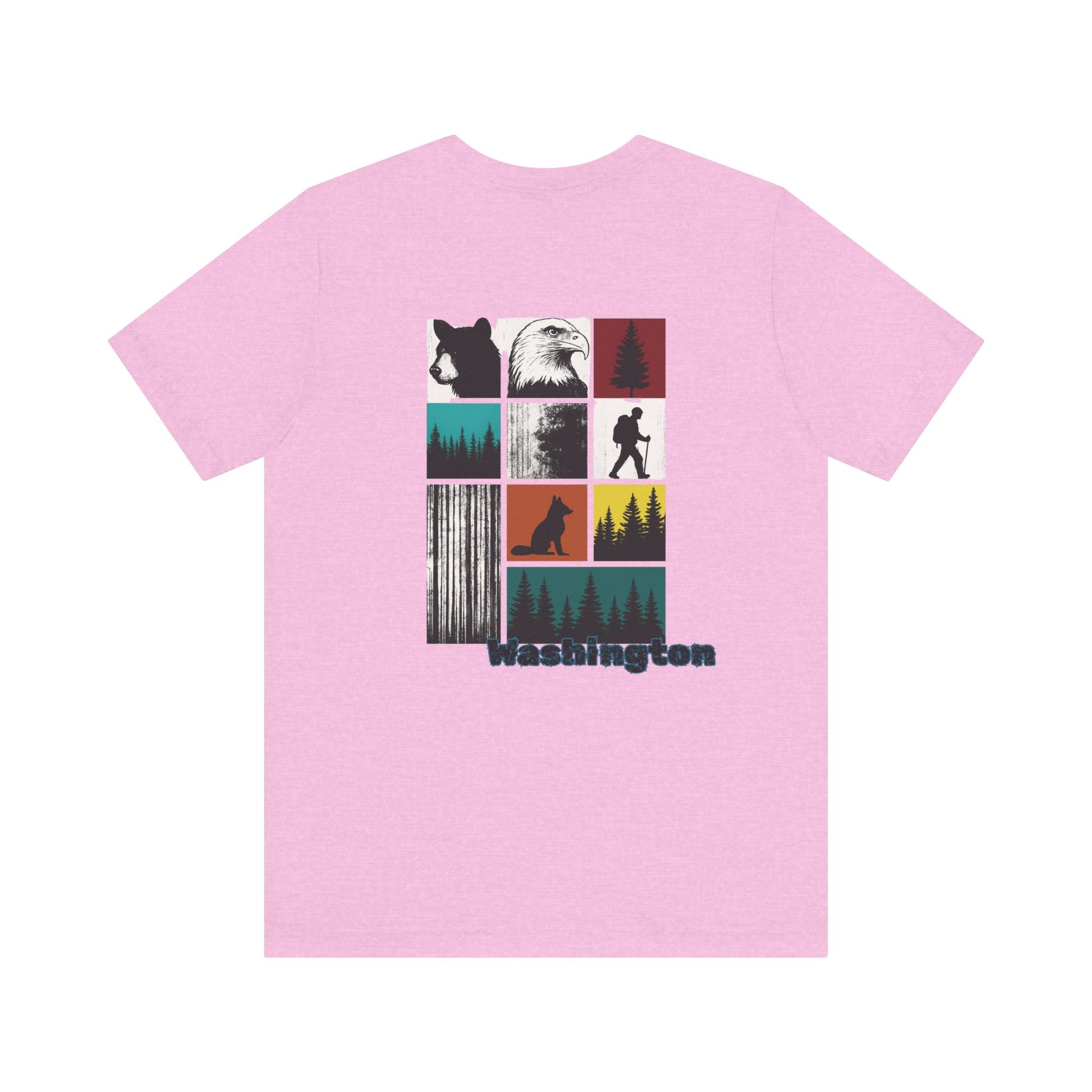 Washington Wildlife Grid Tee