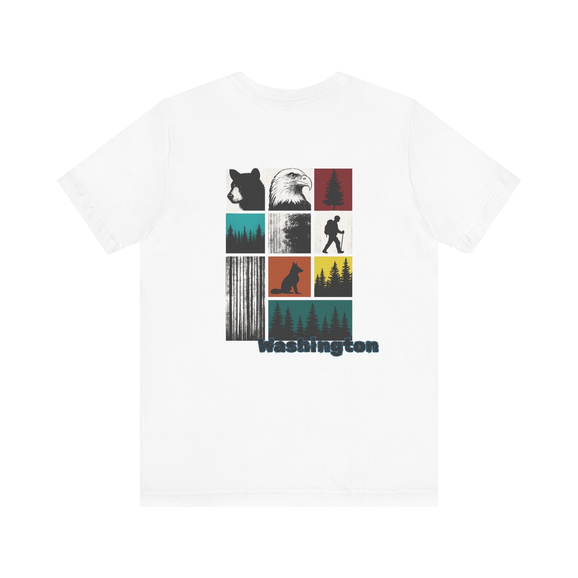 Washington Wildlife Grid Tee