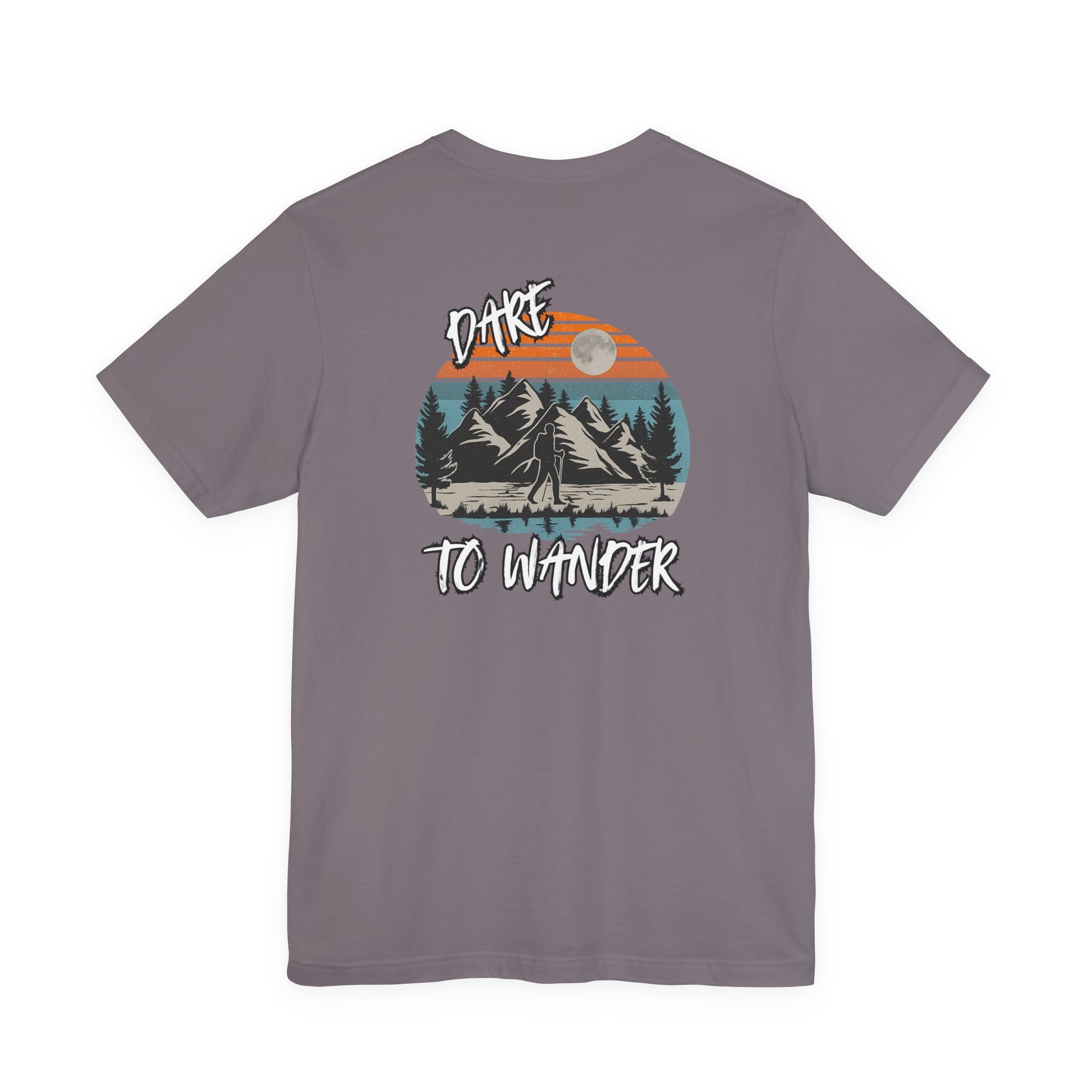 Dare to Wander – Retro Trail Sunset Tee