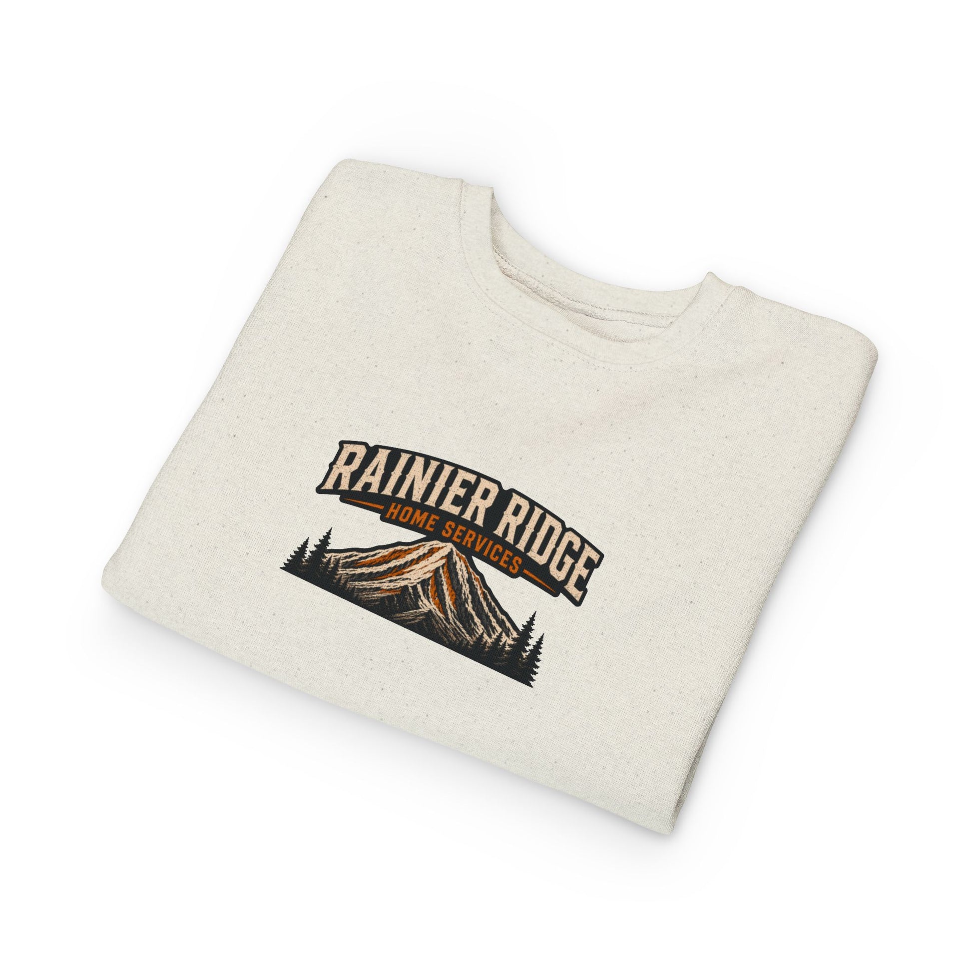 Toddler Sweatshirt - Rainier Ridge Mountain Campfire Logo Crewneck