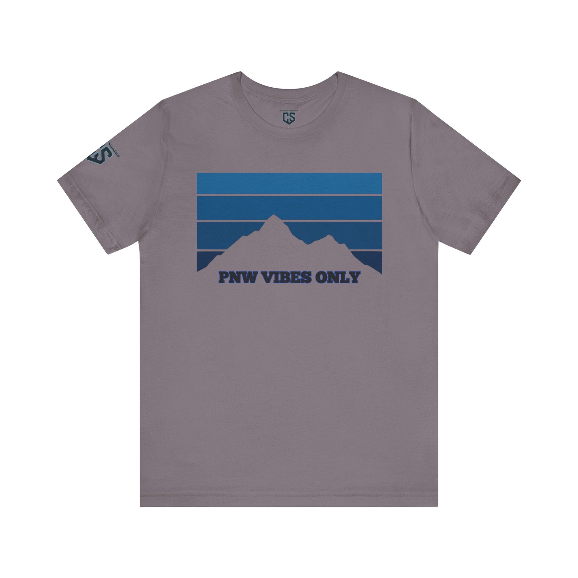 PNW Vibes Only – Classic Stripe Tee