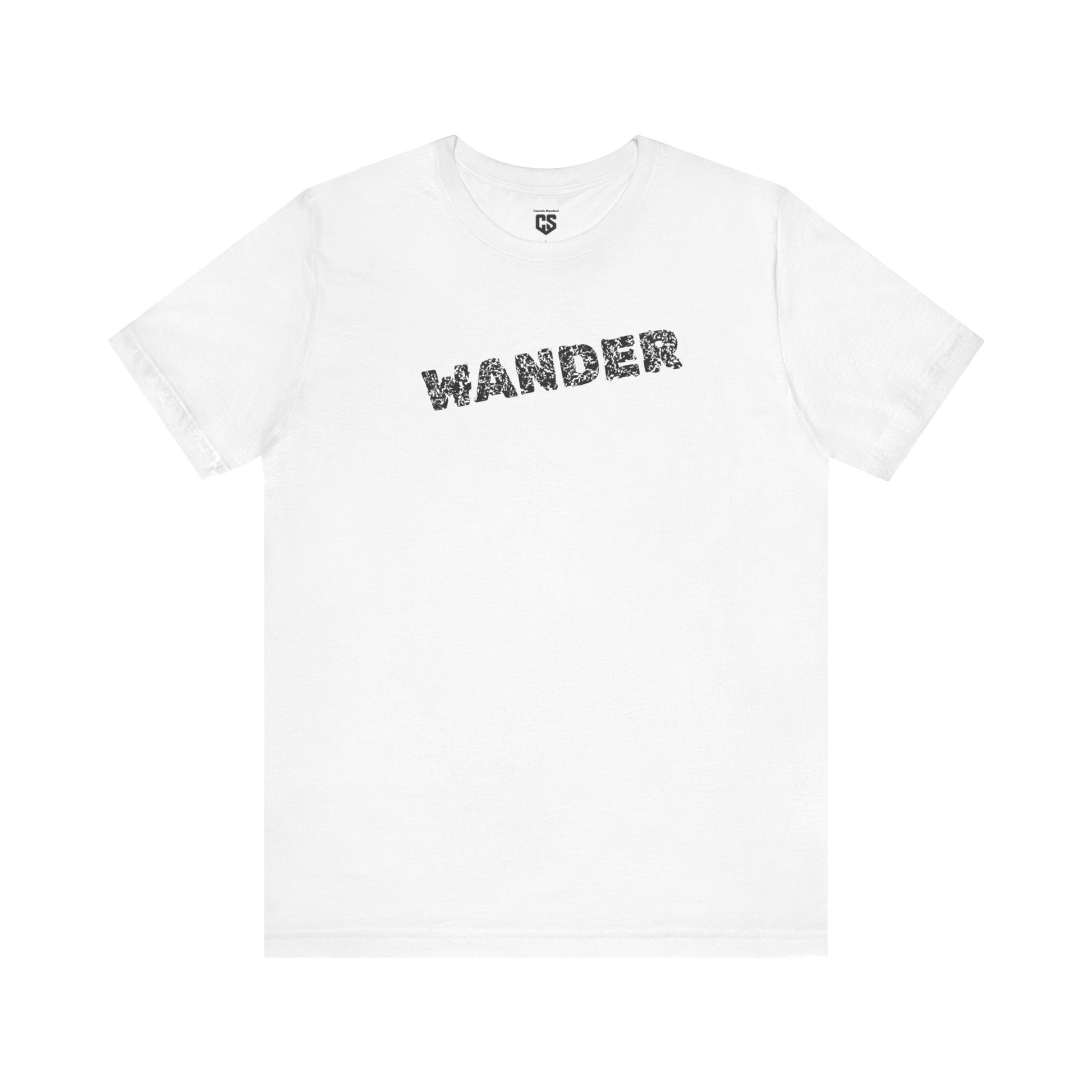 Wander Camp Tee – Distressed Campfire Scene