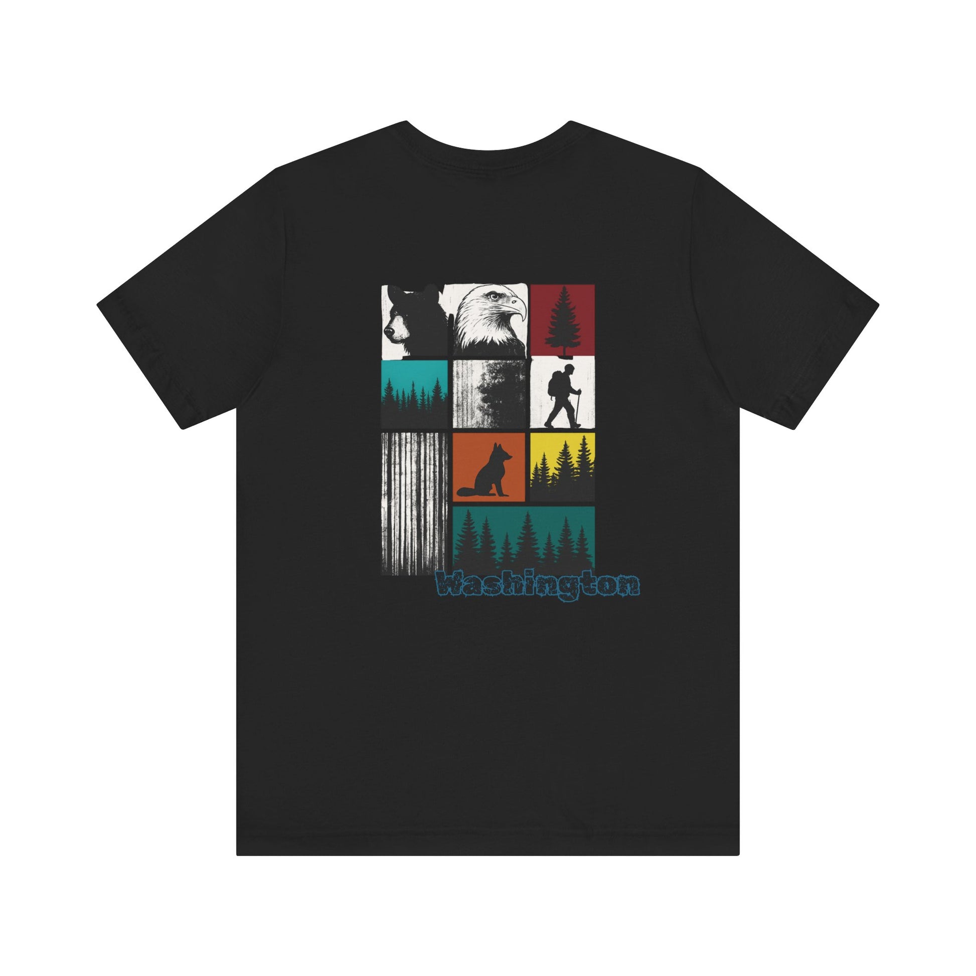 Washington Wildlife Grid Tee