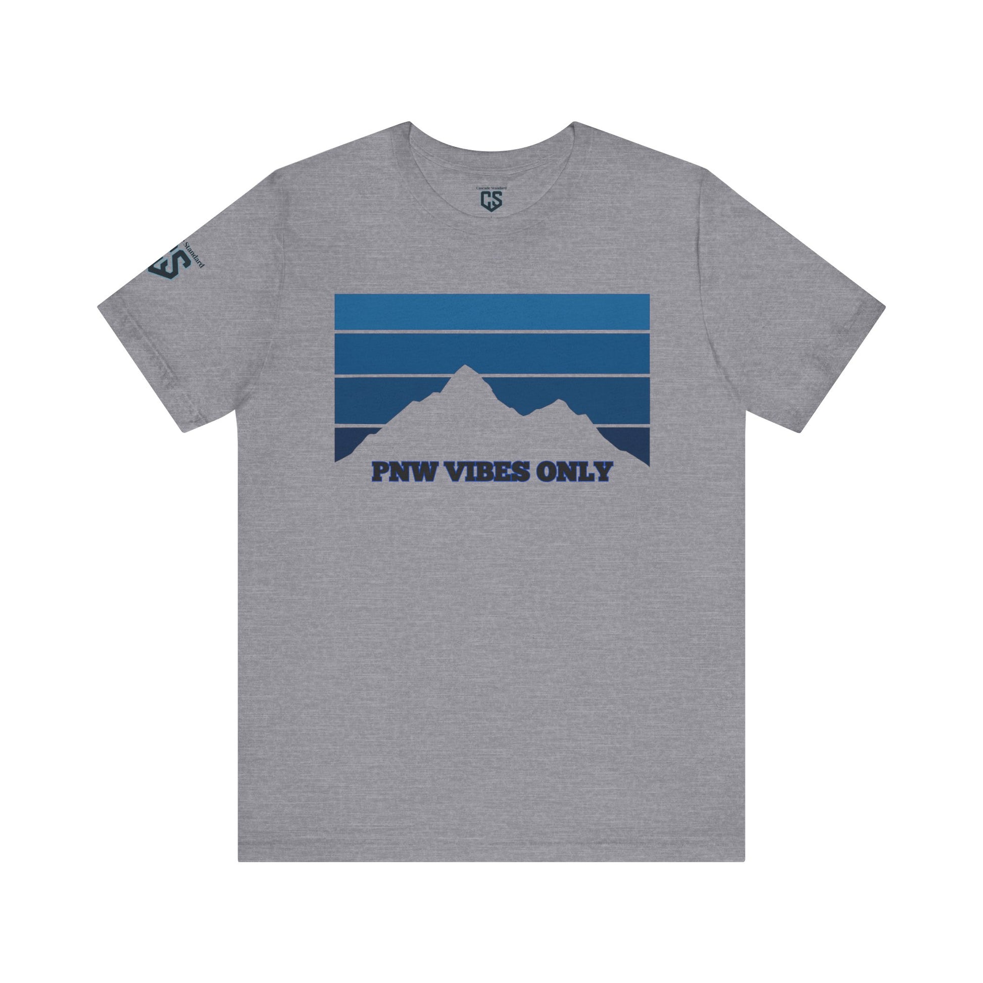PNW Vibes Only – Classic Stripe Tee