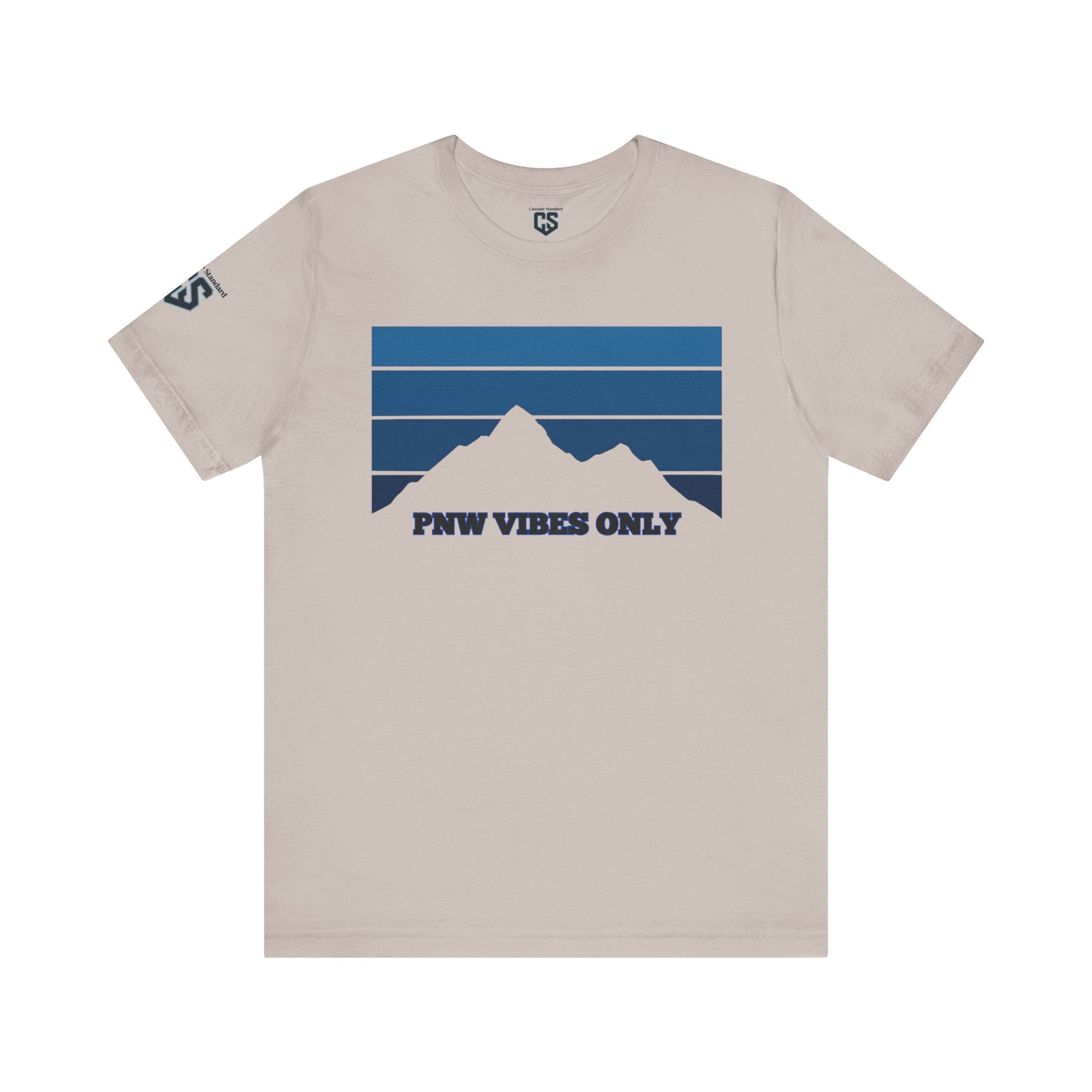 PNW Vibes Only – Classic Stripe Tee