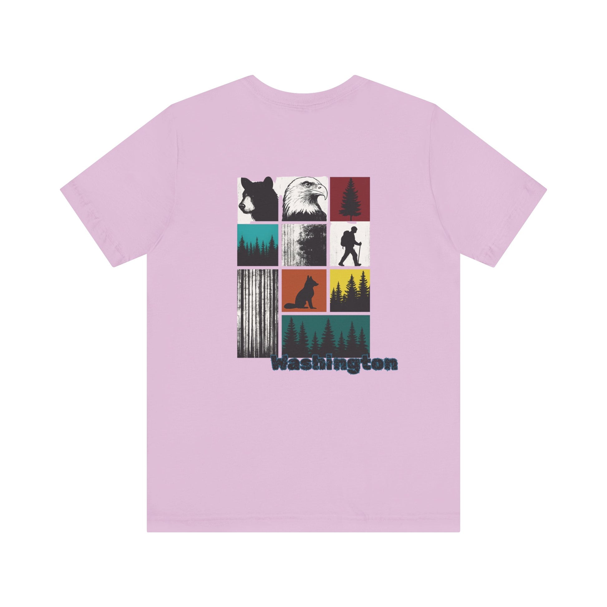 Washington Wildlife Grid Tee