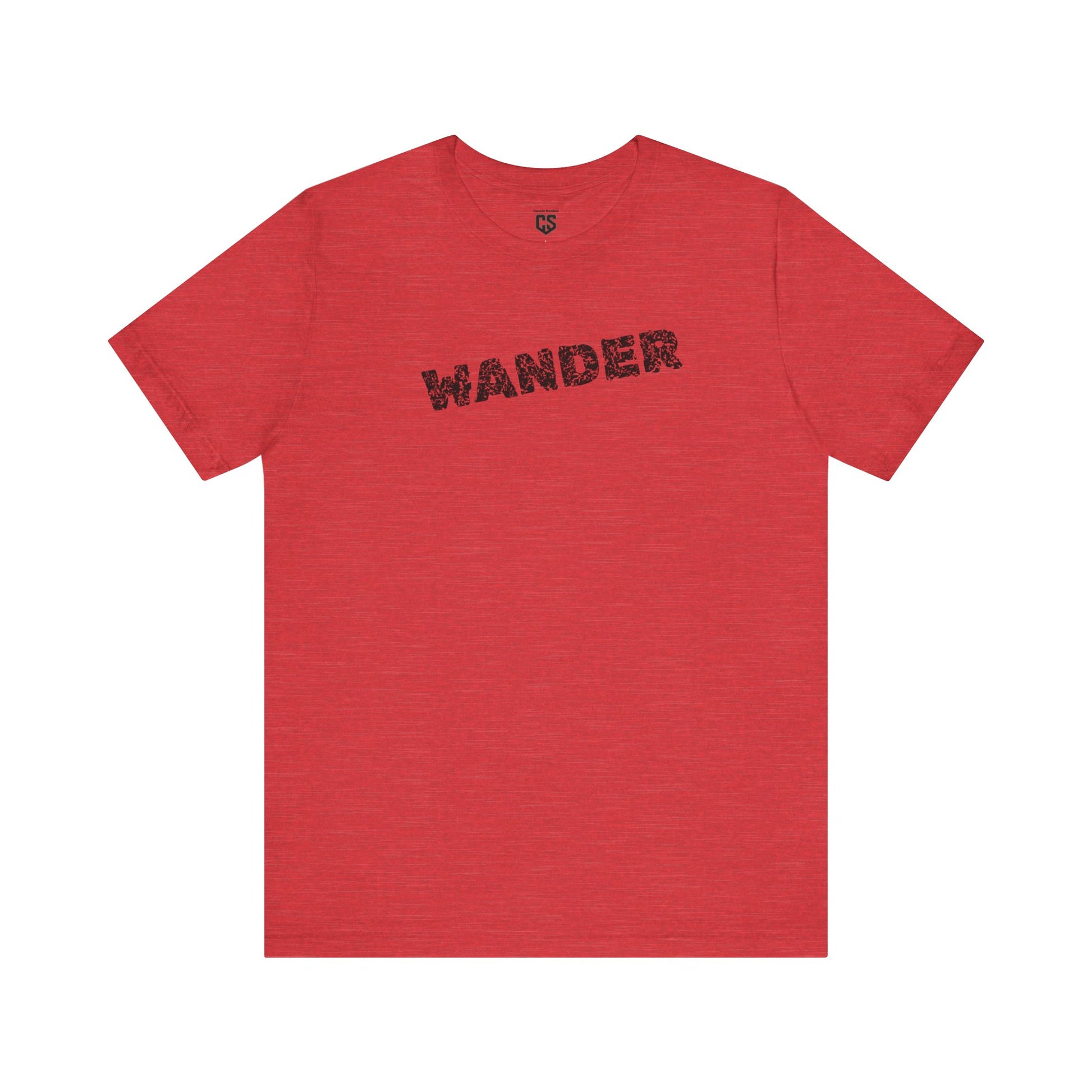 Wander Camp Tee – Distressed Campfire Scene